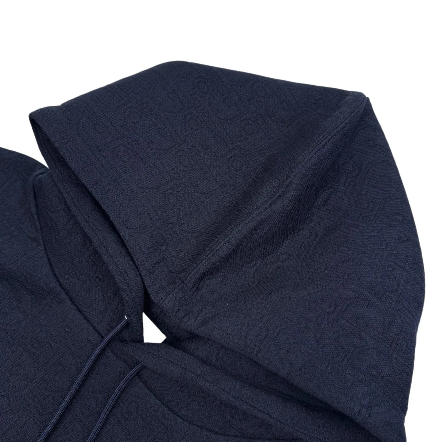Oblique Jacquard Cotton-Blend Hoodie D31521234 — view 3