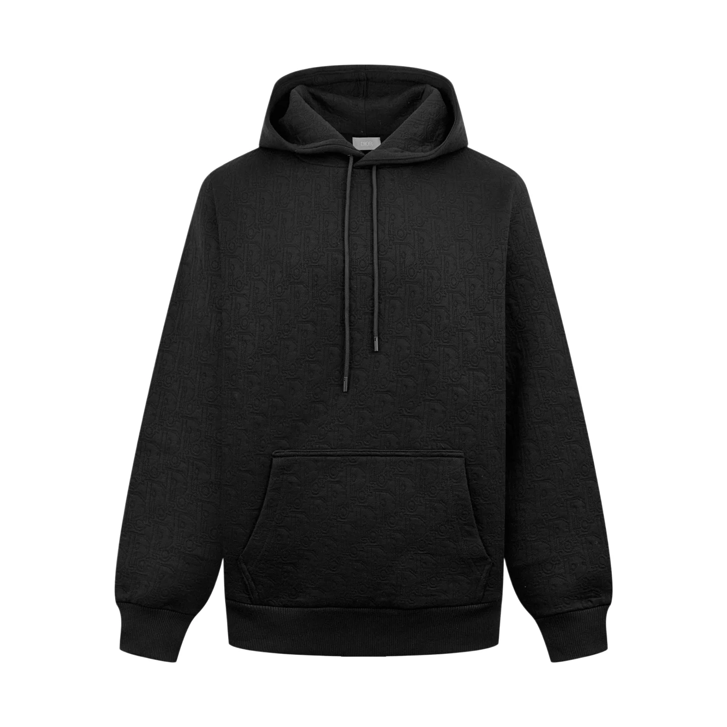 Oblique Jacquard Cotton Hoodie D31521235
