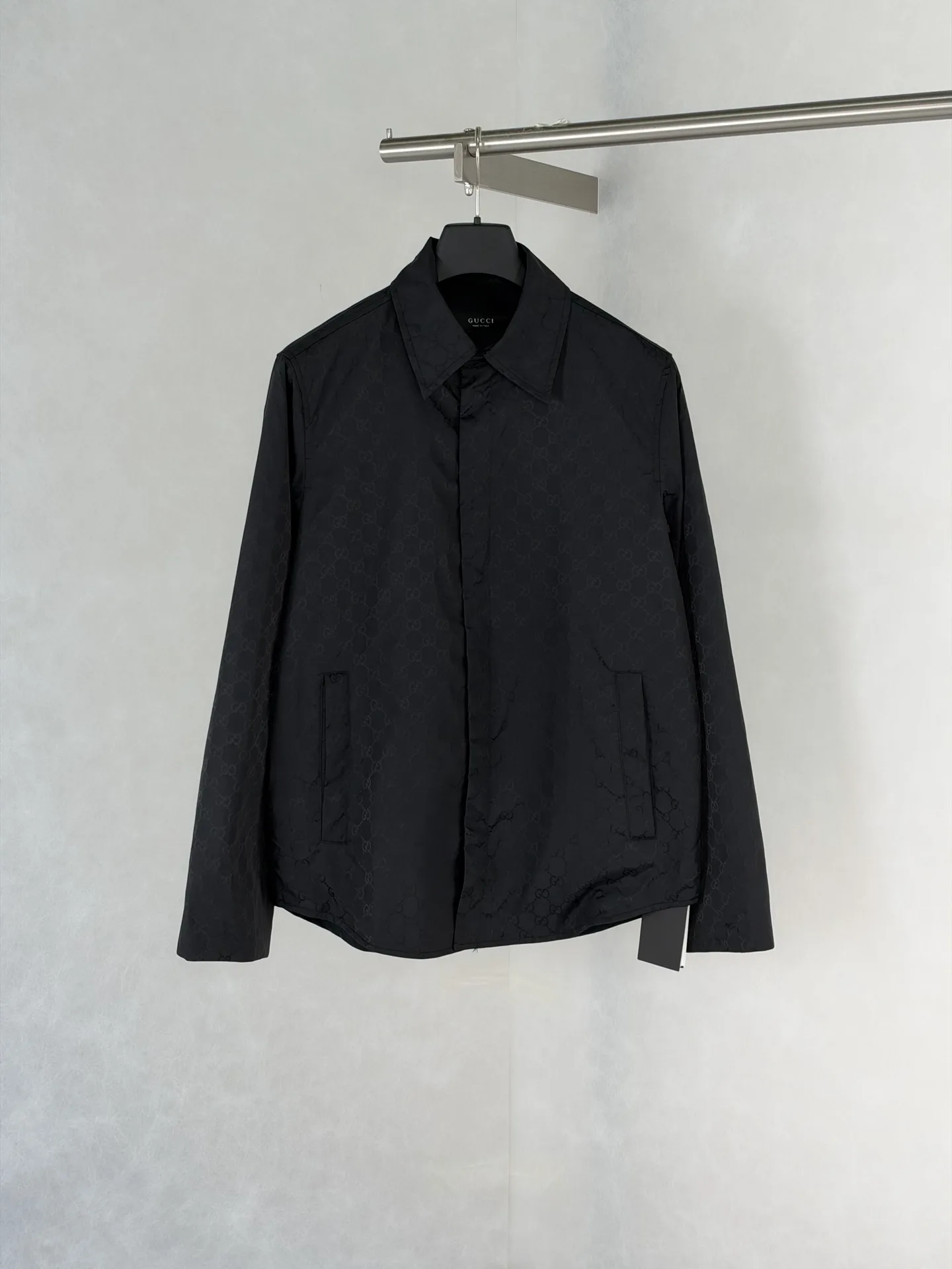 GG Jacquard Nylon Blend Overshirt D31519175