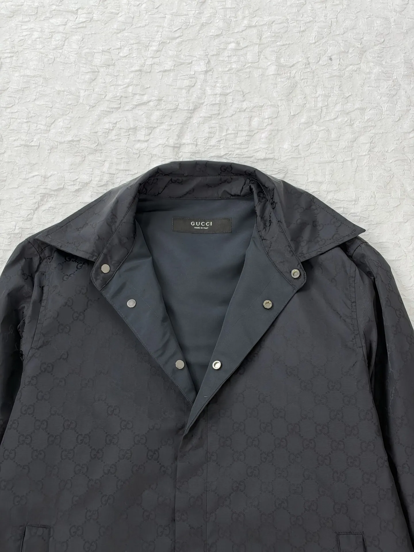 GG Jacquard Nylon Blend Overshirt D31519175 — view 6
