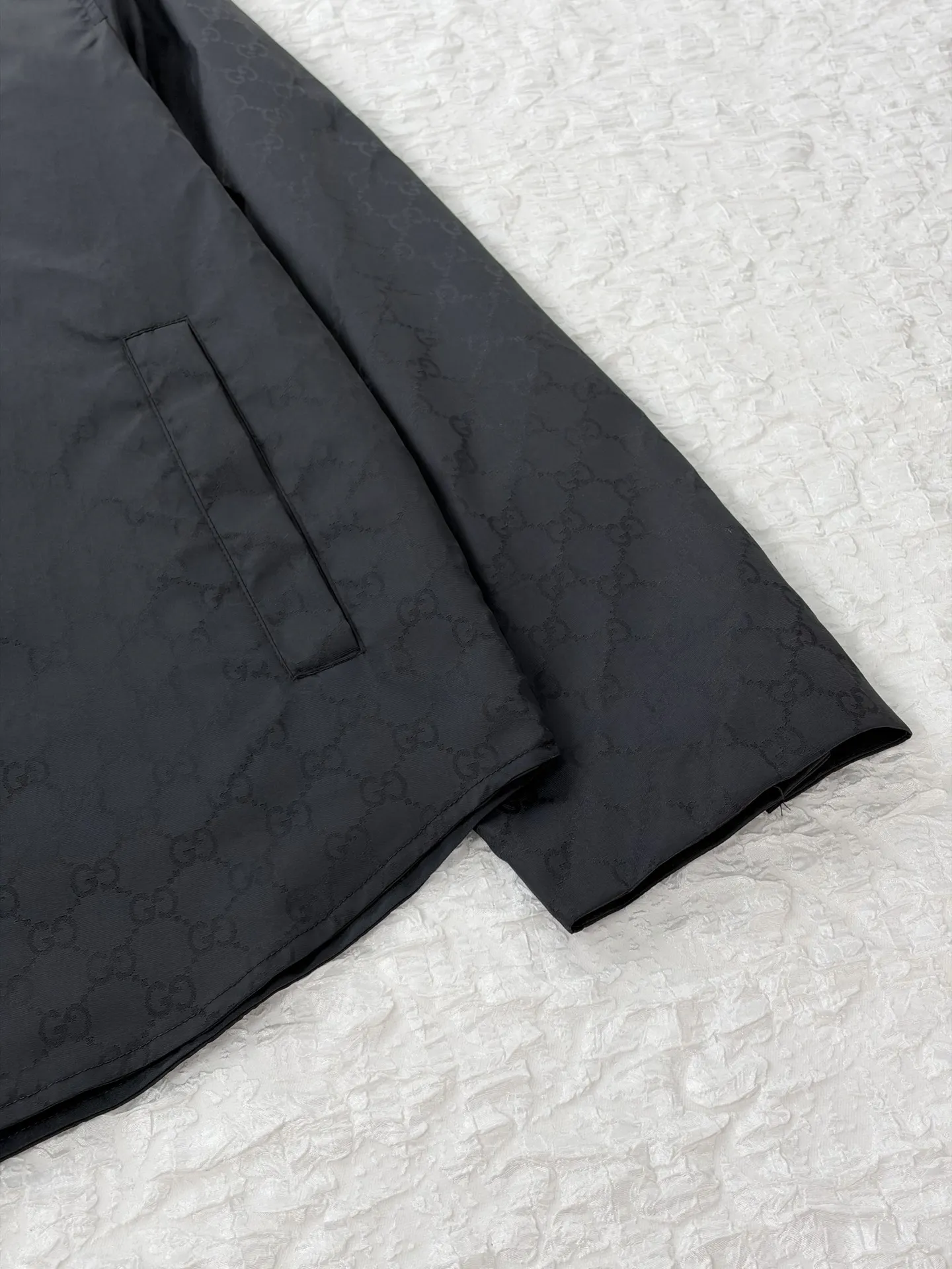 GG Jacquard Nylon Blend Overshirt D31519175 — view 7