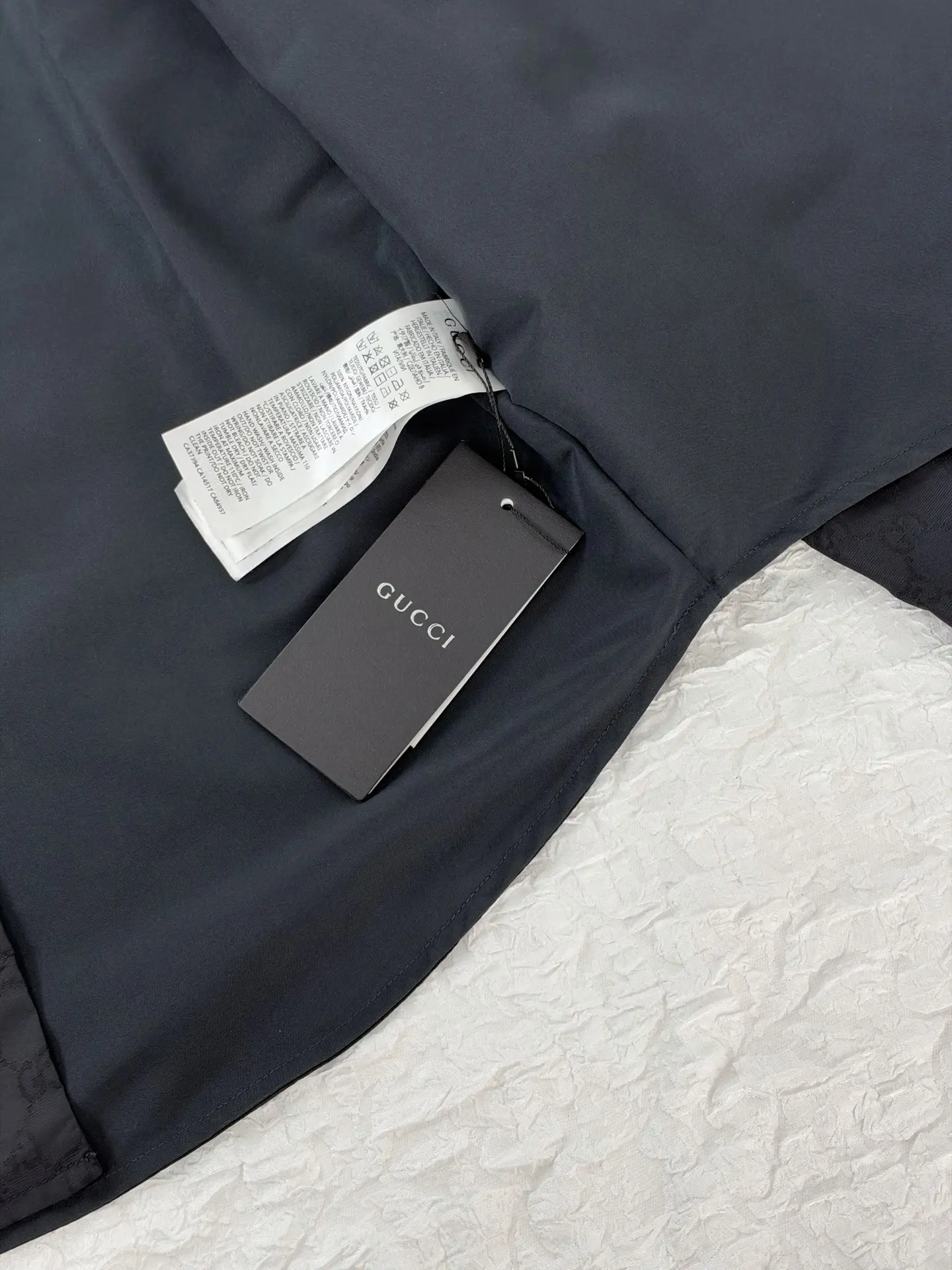 GG Jacquard Nylon Blend Overshirt D31519175 — view 11