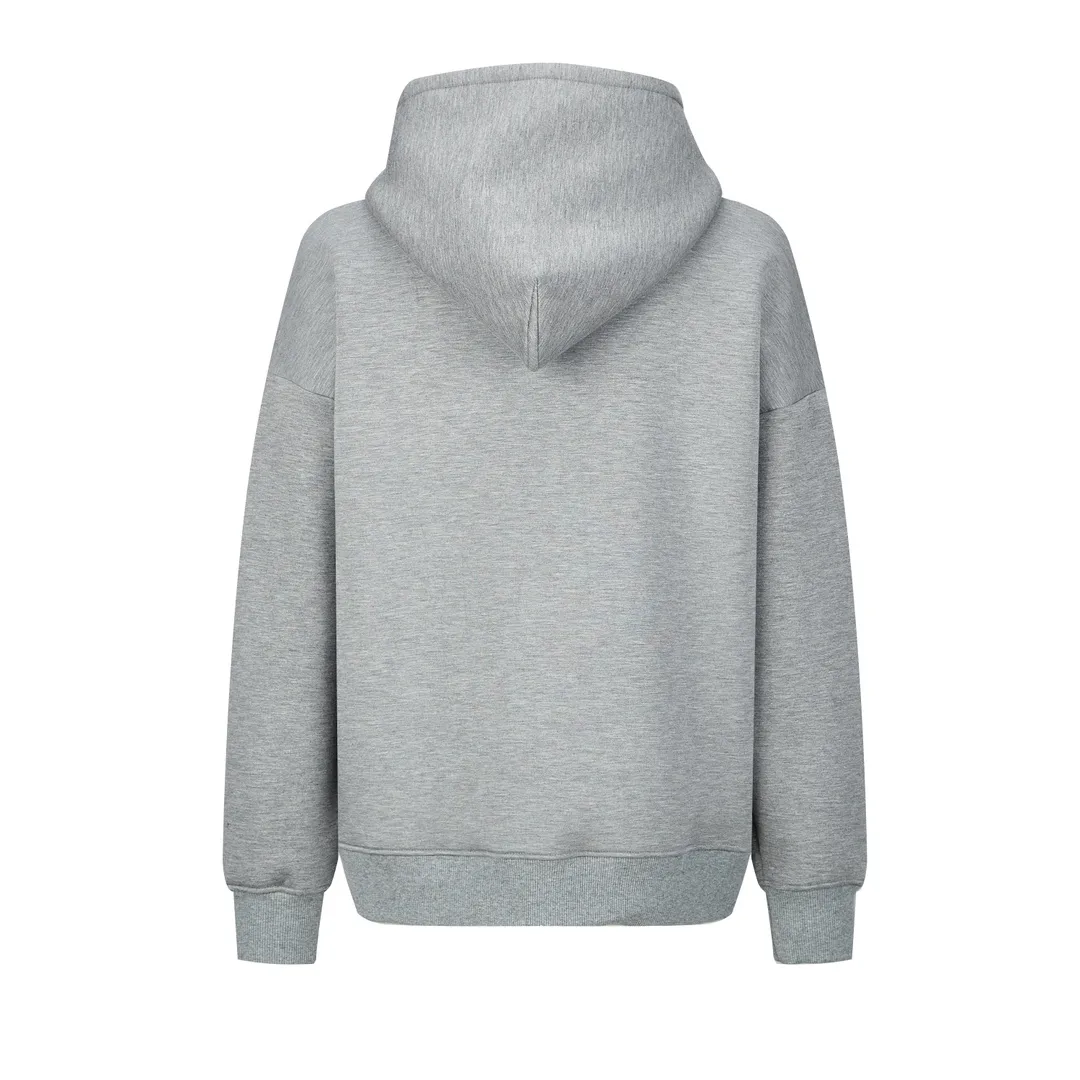 Logo-Embroidered Zip-Up Hoodie D31521087 — view 2