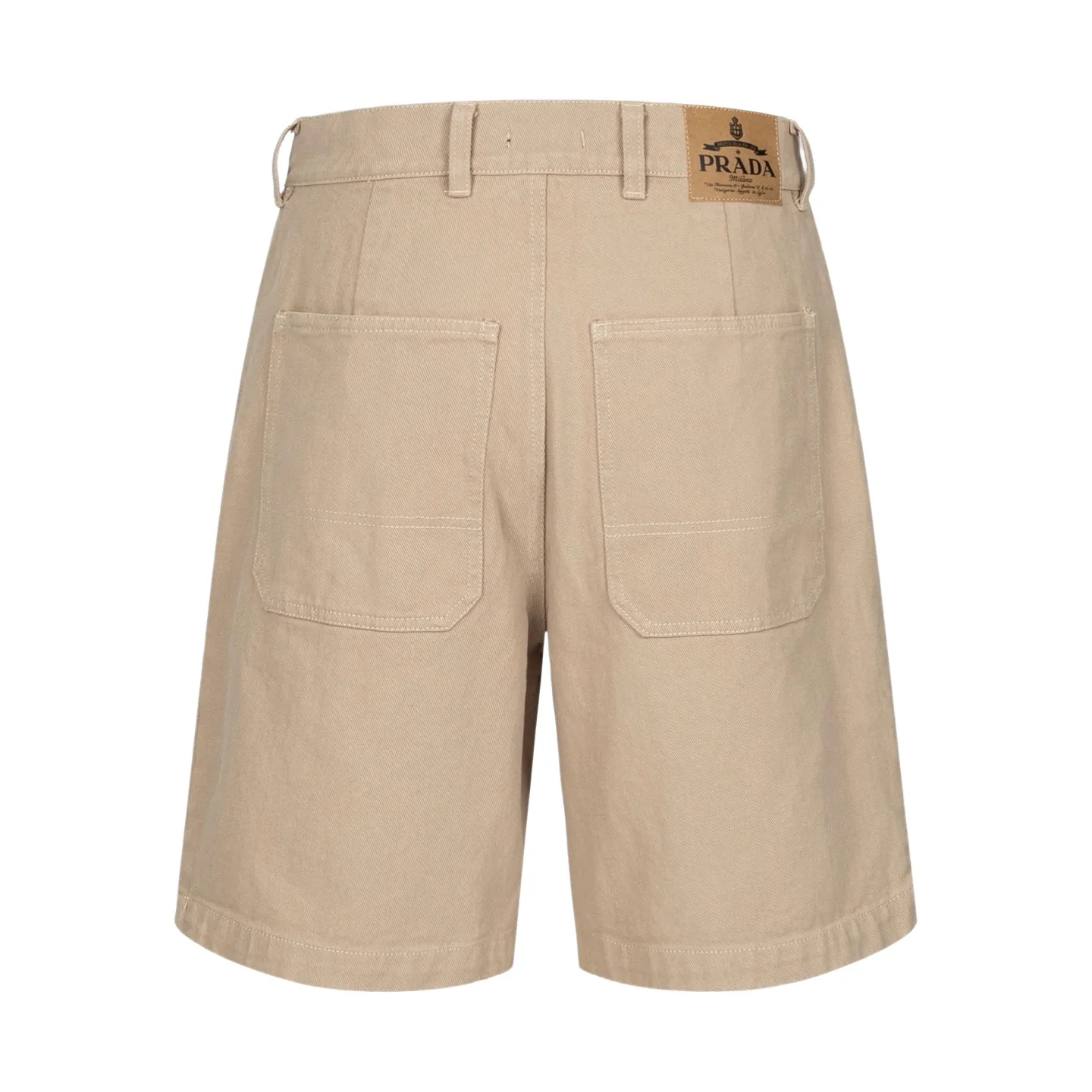 Logo-Badge Straight-Leg Denim Shorts D31521144 — view 2