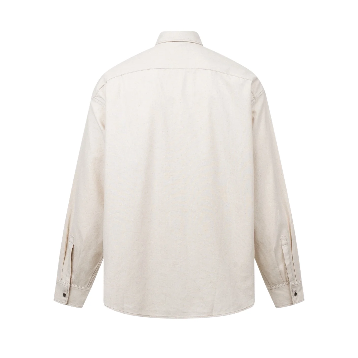 Oversized Cotton-Linen Chambray Shirt D31521202 — view 2