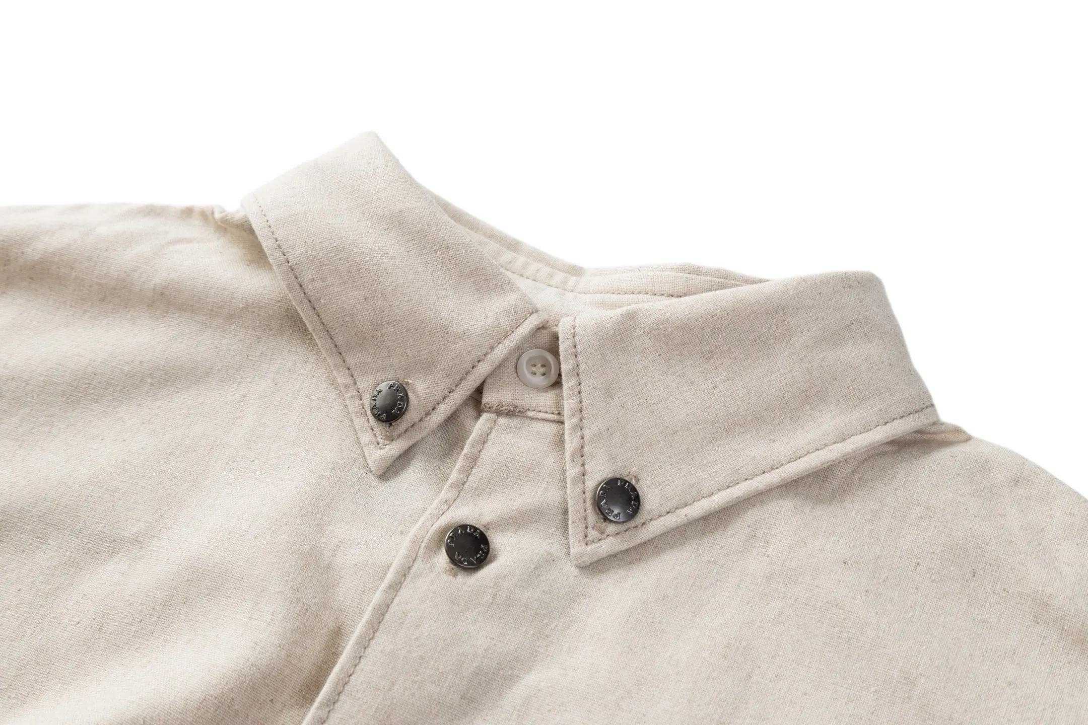 Oversized Cotton-Linen Chambray Shirt D31521202 — view 3