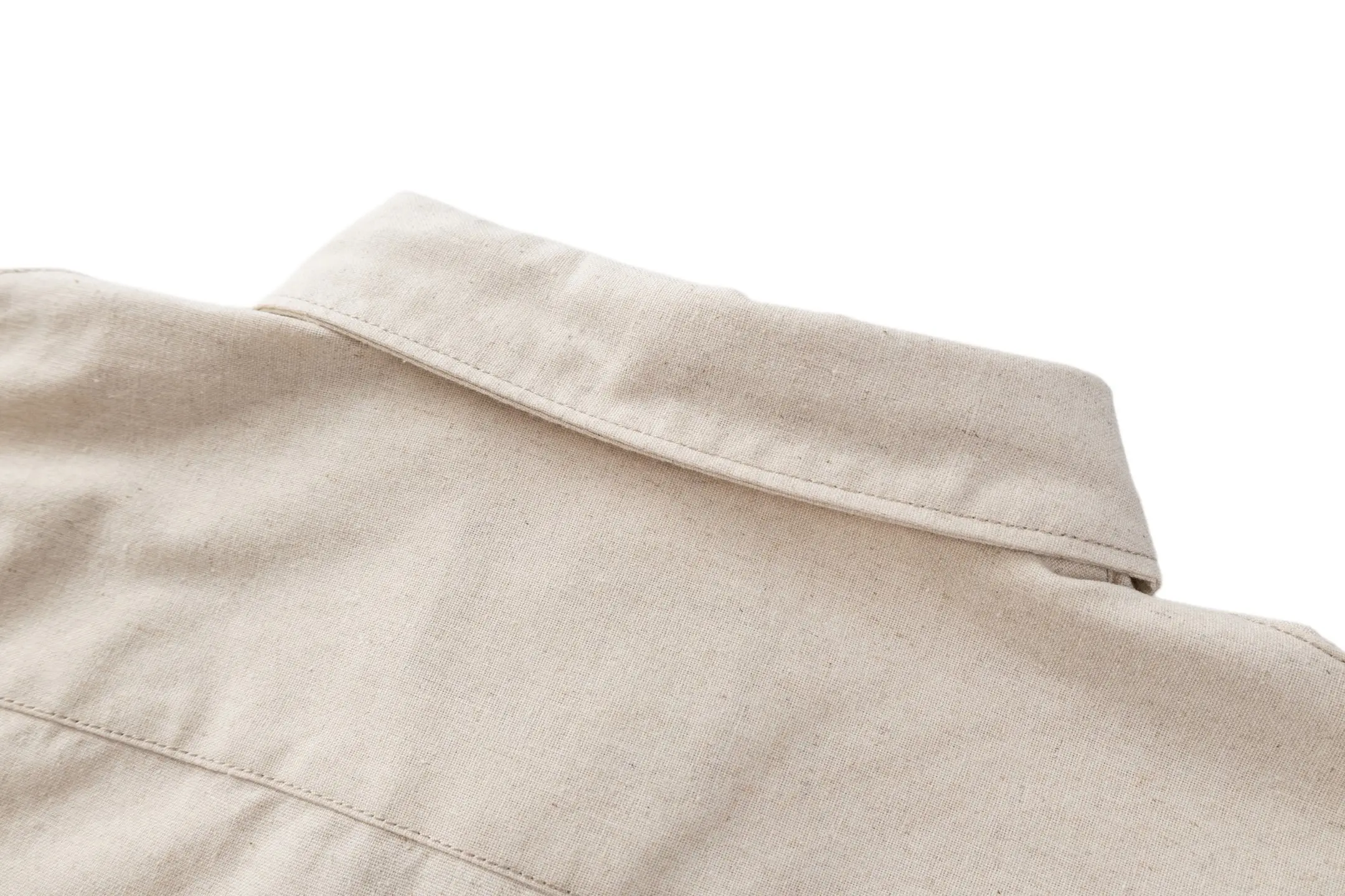 Oversized Cotton-Linen Chambray Shirt D31521202 — view 4