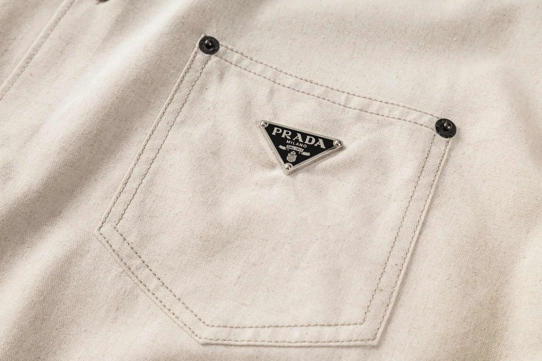 Oversized Cotton-Linen Chambray Shirt D31521202 — view 5