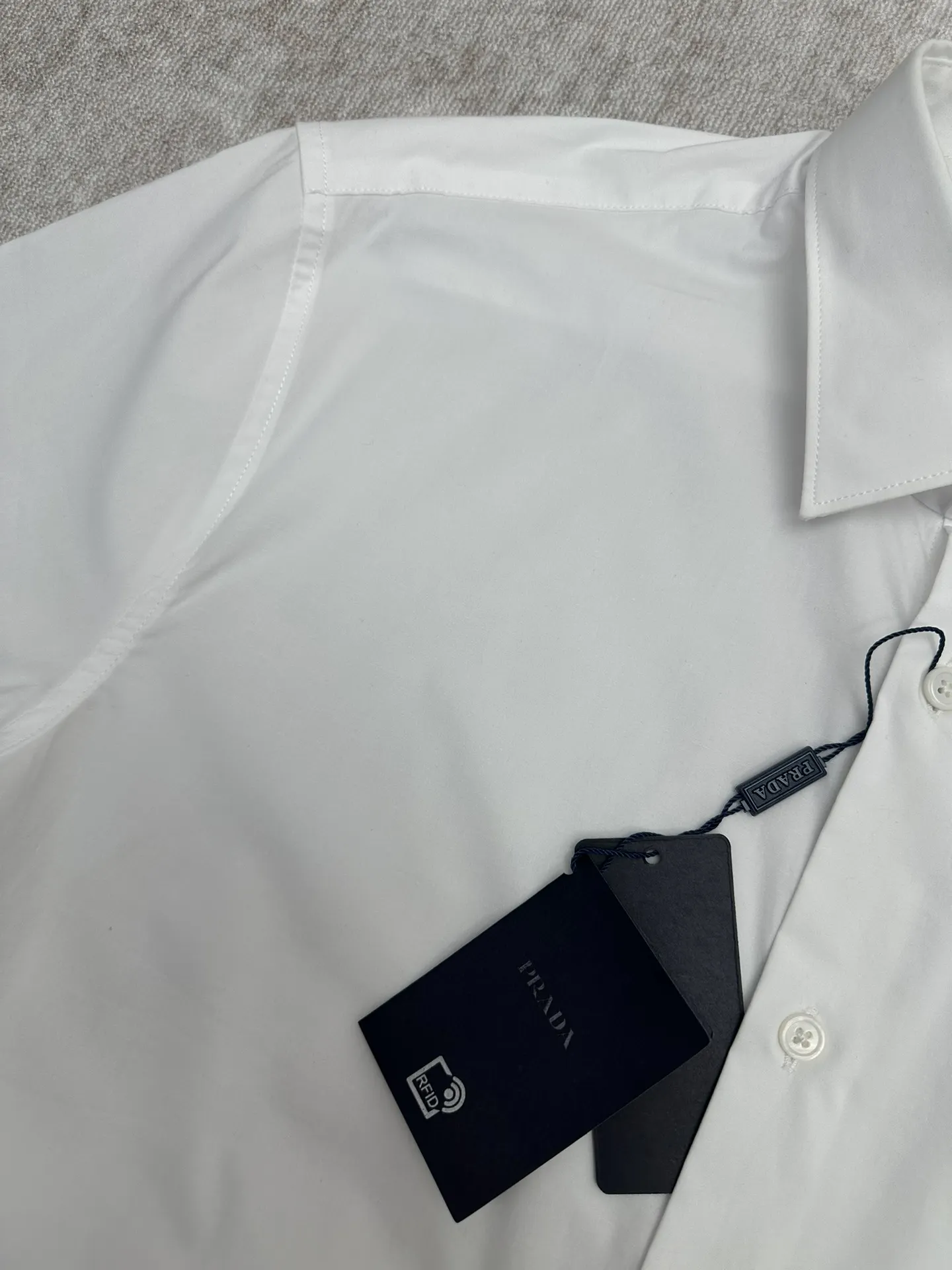 Logo-Embroidered Cotton-Poplin Shirt D32013966 — view 5
