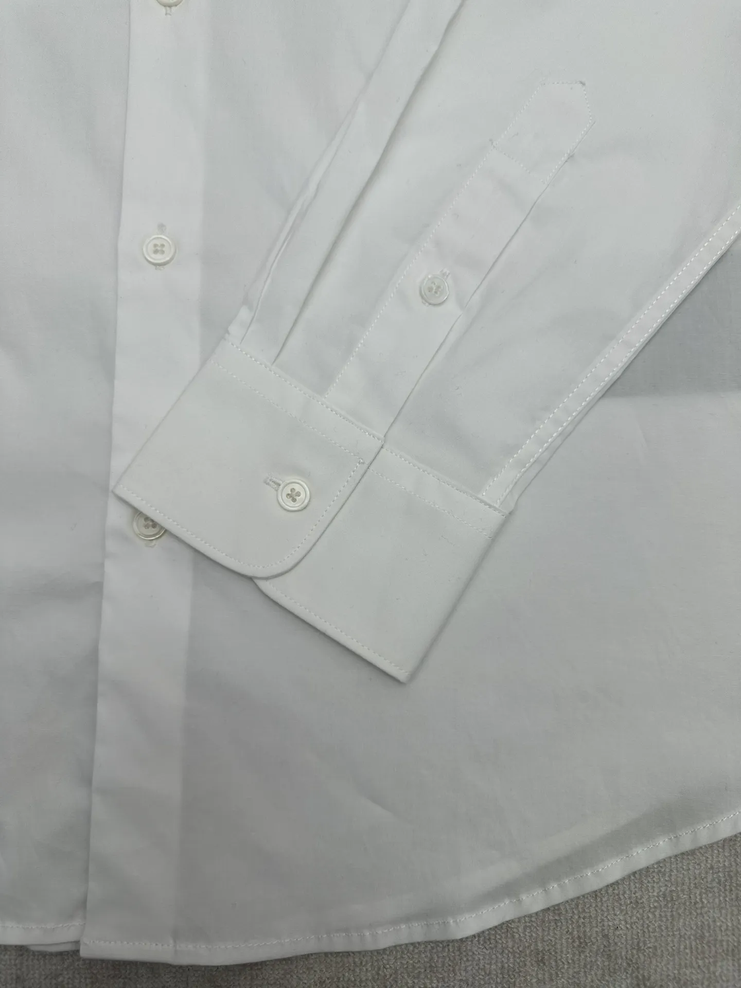 Logo-Embroidered Cotton-Poplin Shirt D32013966 — view 7