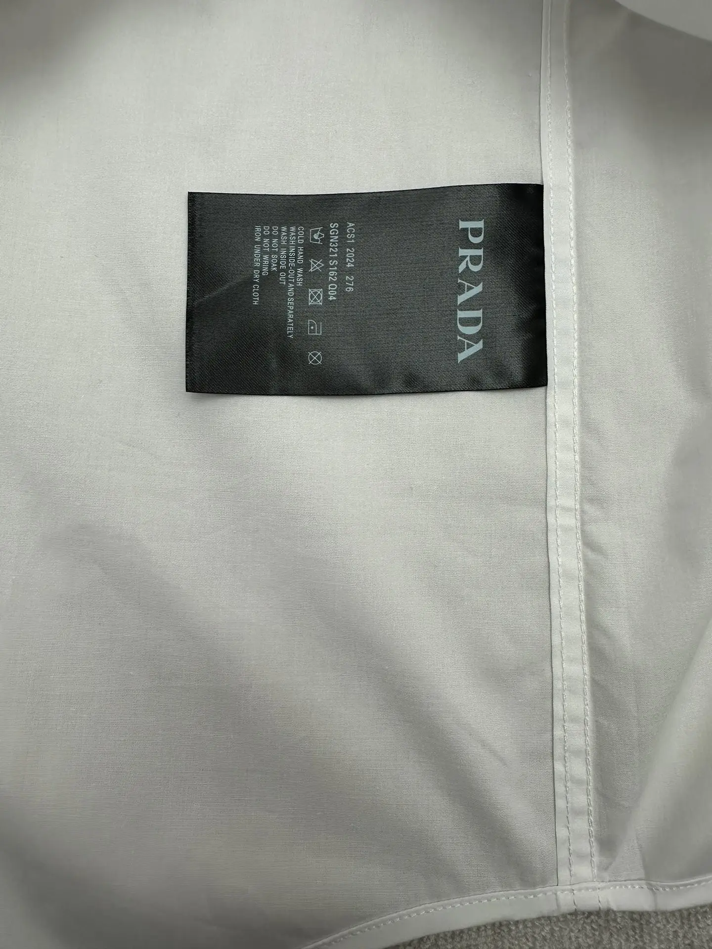 Logo-Embroidered Cotton-Poplin Shirt D32013966 — view 9