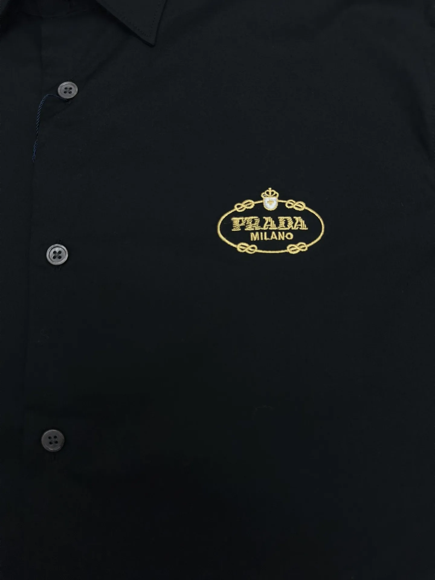 Logo-Embroidered Cotton-Poplin Shirt D32013967 — view 5