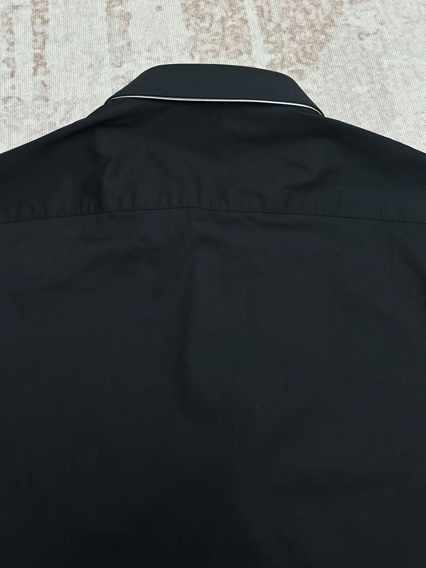 Logo-Embroidered Cotton-Poplin Shirt D32013967 — view 9