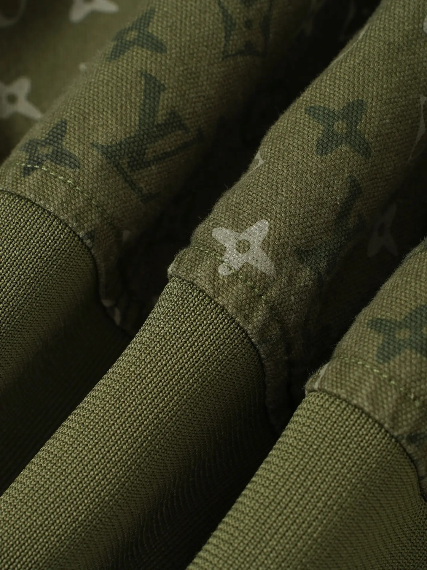Monogram Camouflage Hooded Zip-Up Jacket D32023616 — view 6