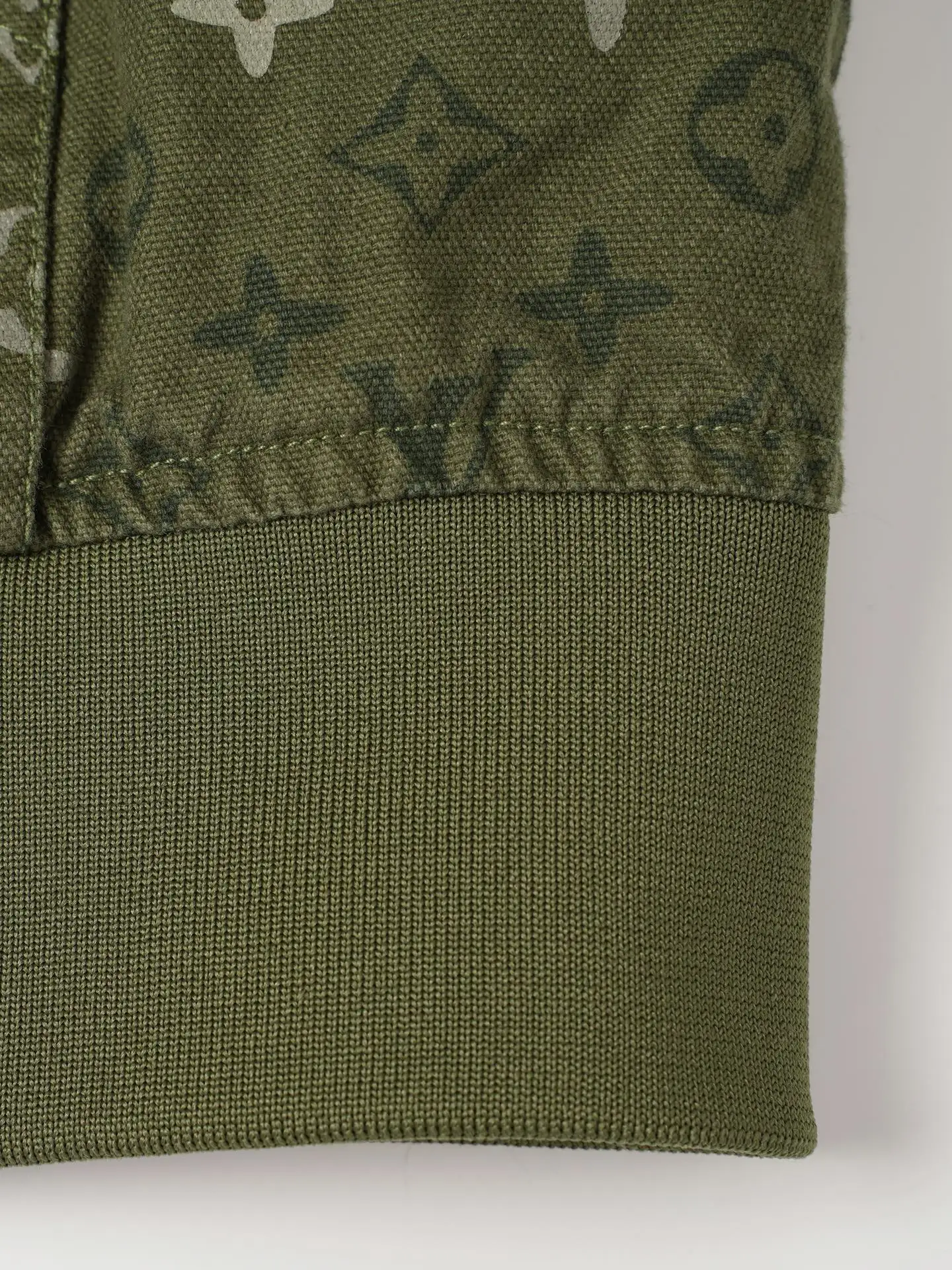 Monogram Camouflage Hooded Zip-Up Jacket D32023616 — view 8