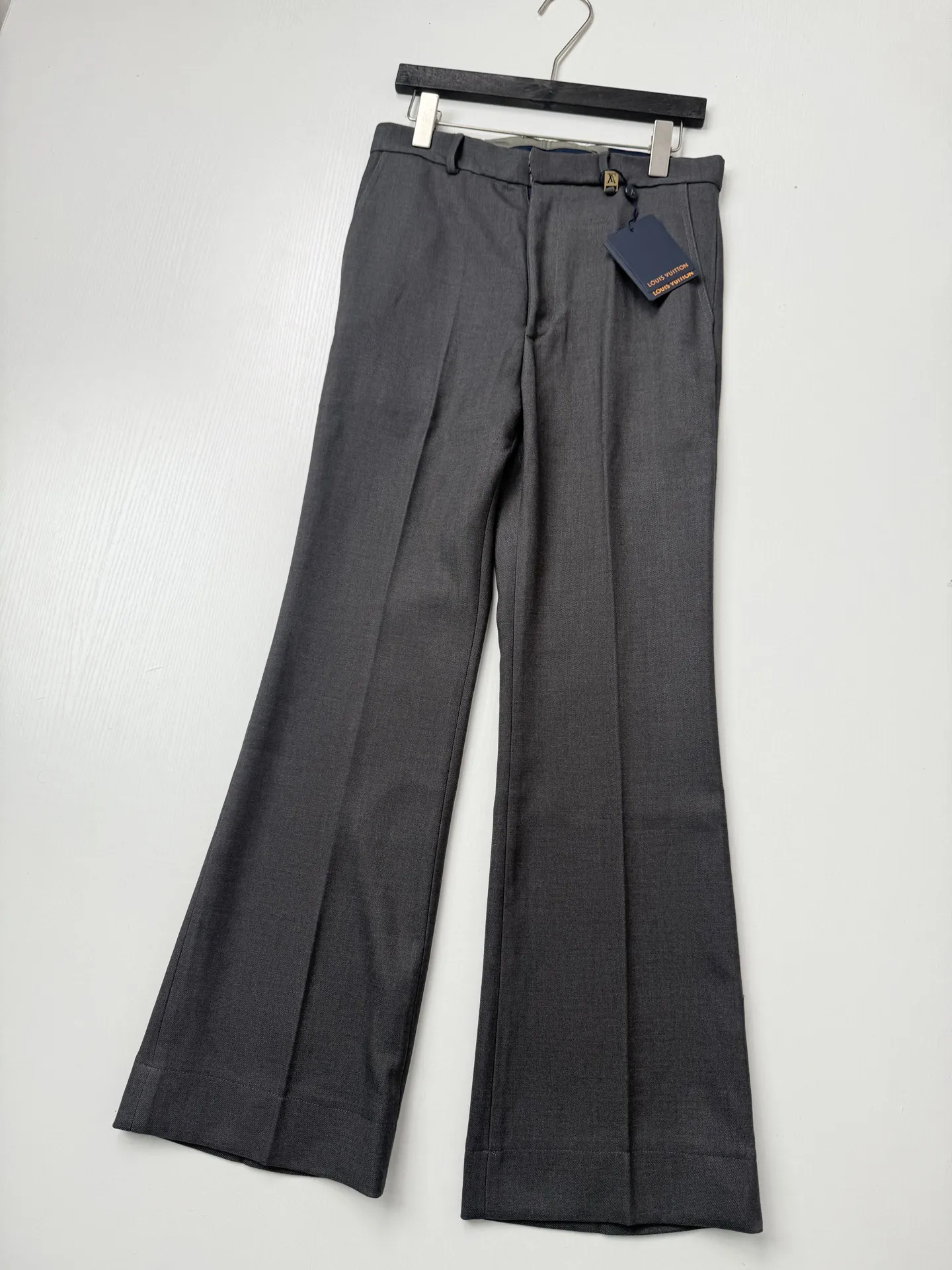 Flared Logo-Hardware Tailored Trousers D32520701 — view 3