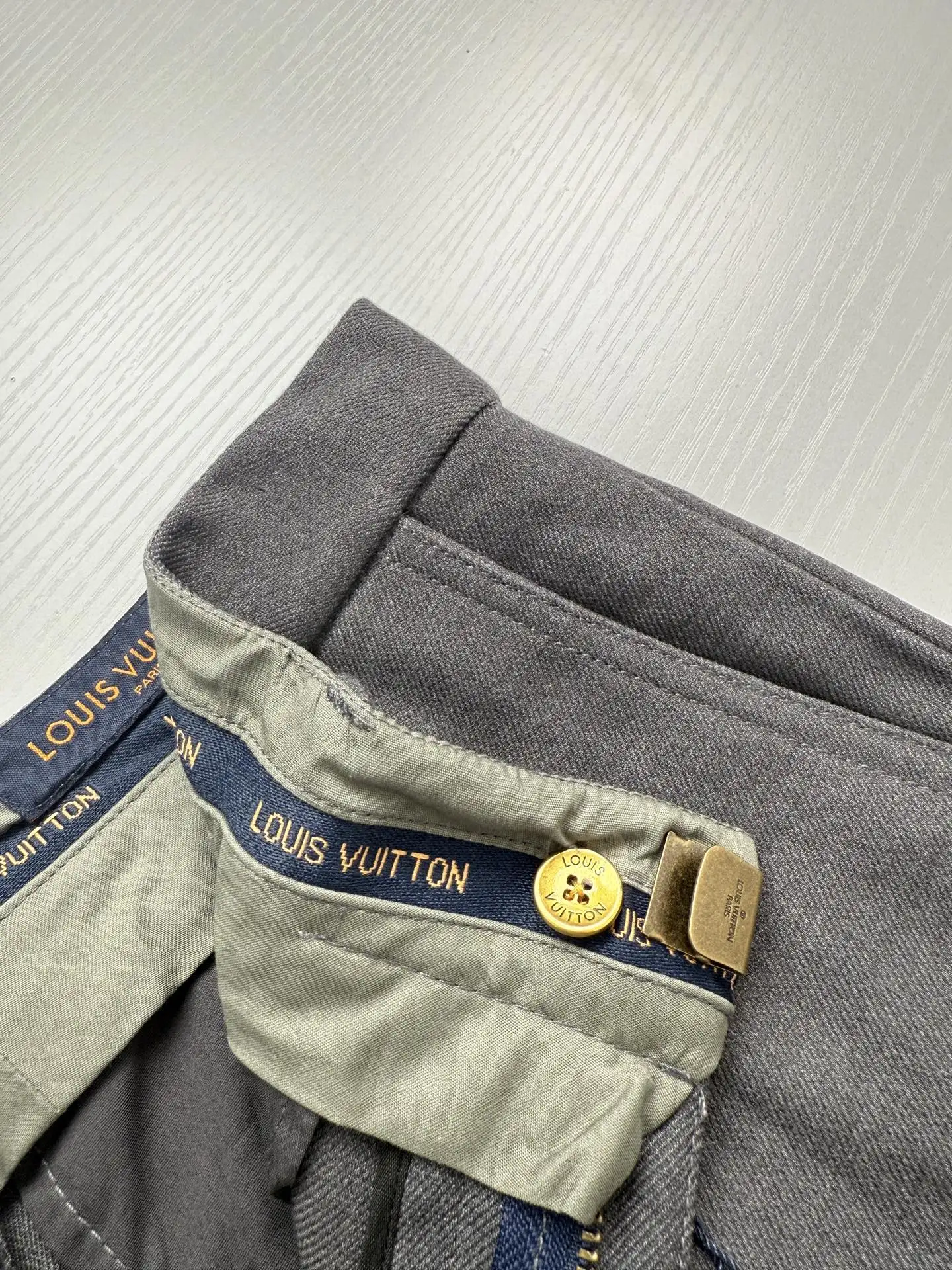 Flared Logo-Hardware Tailored Trousers D32520701 — view 7