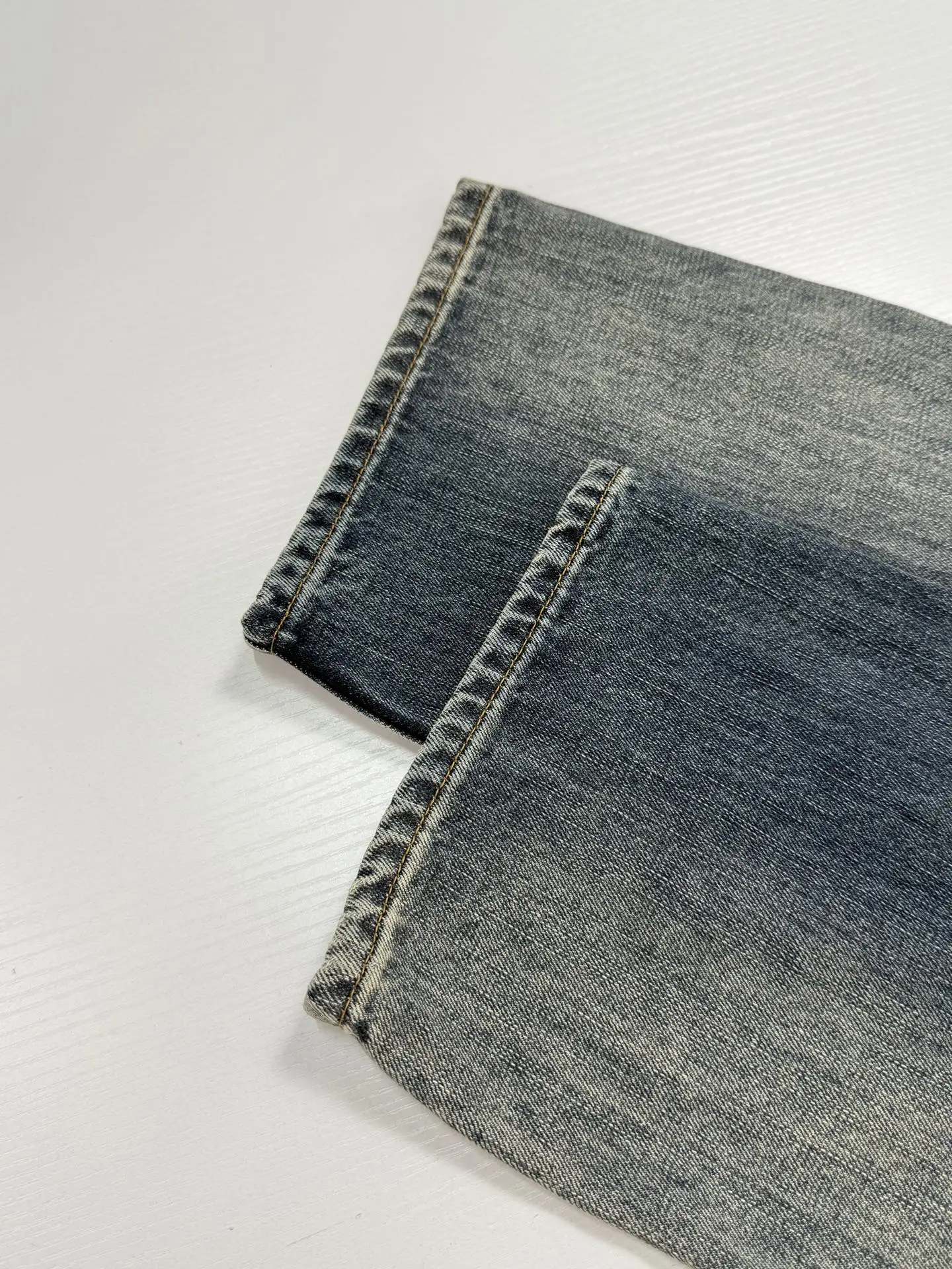 Patchwork Washed Wide-Leg Jeans D32520725 — view 14