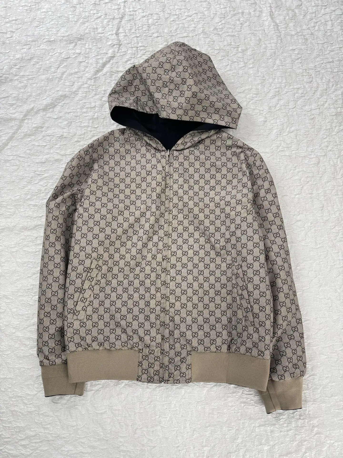 Reversible GG Monogram Hooded Jacket D32519196 — view 3