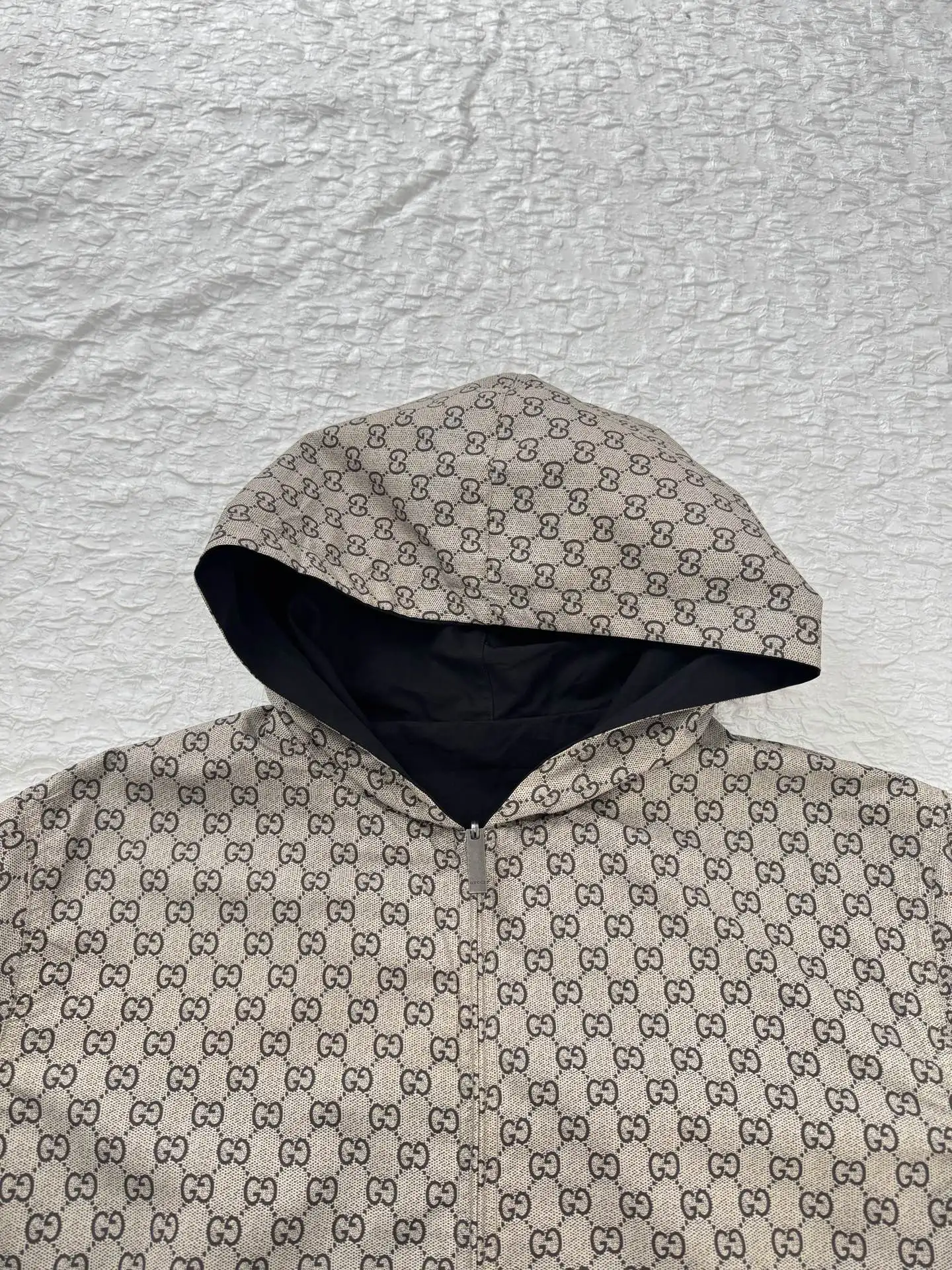 Reversible GG Monogram Hooded Jacket D32519196 — view 7