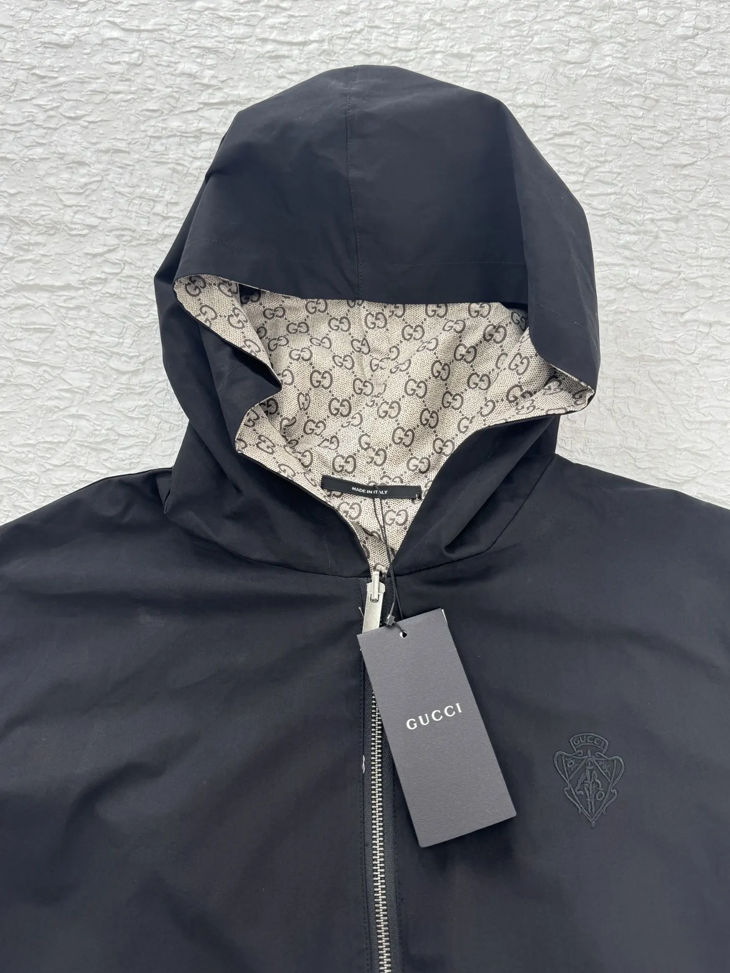 Reversible GG Monogram Hooded Jacket D32519196 — view 8