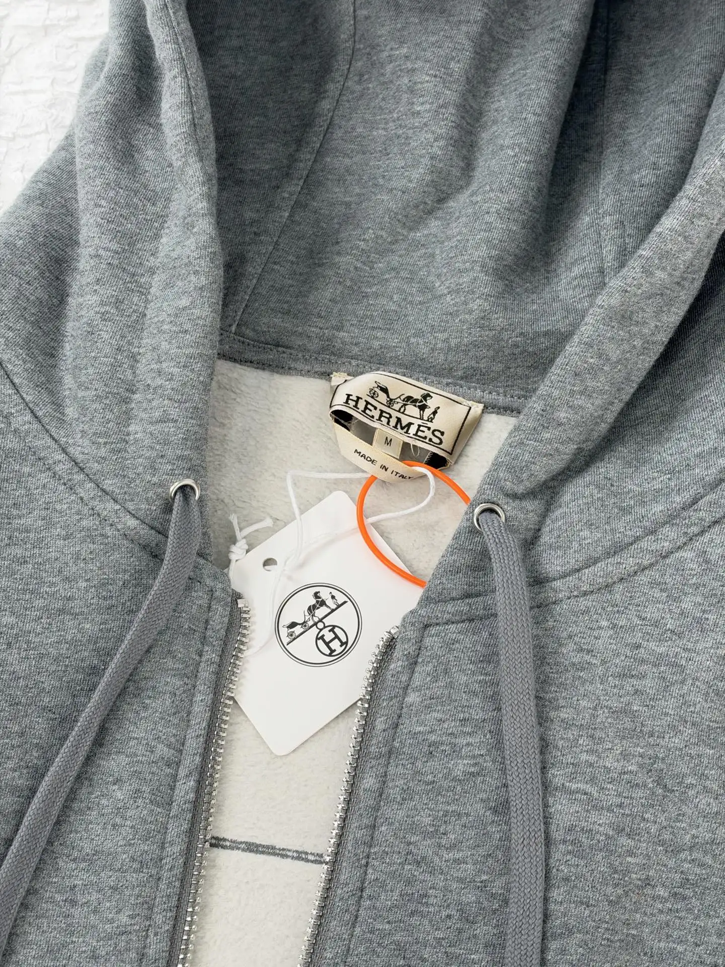 Patchwork Embroidered Zip-Up Hoodie D32519177 — view 11