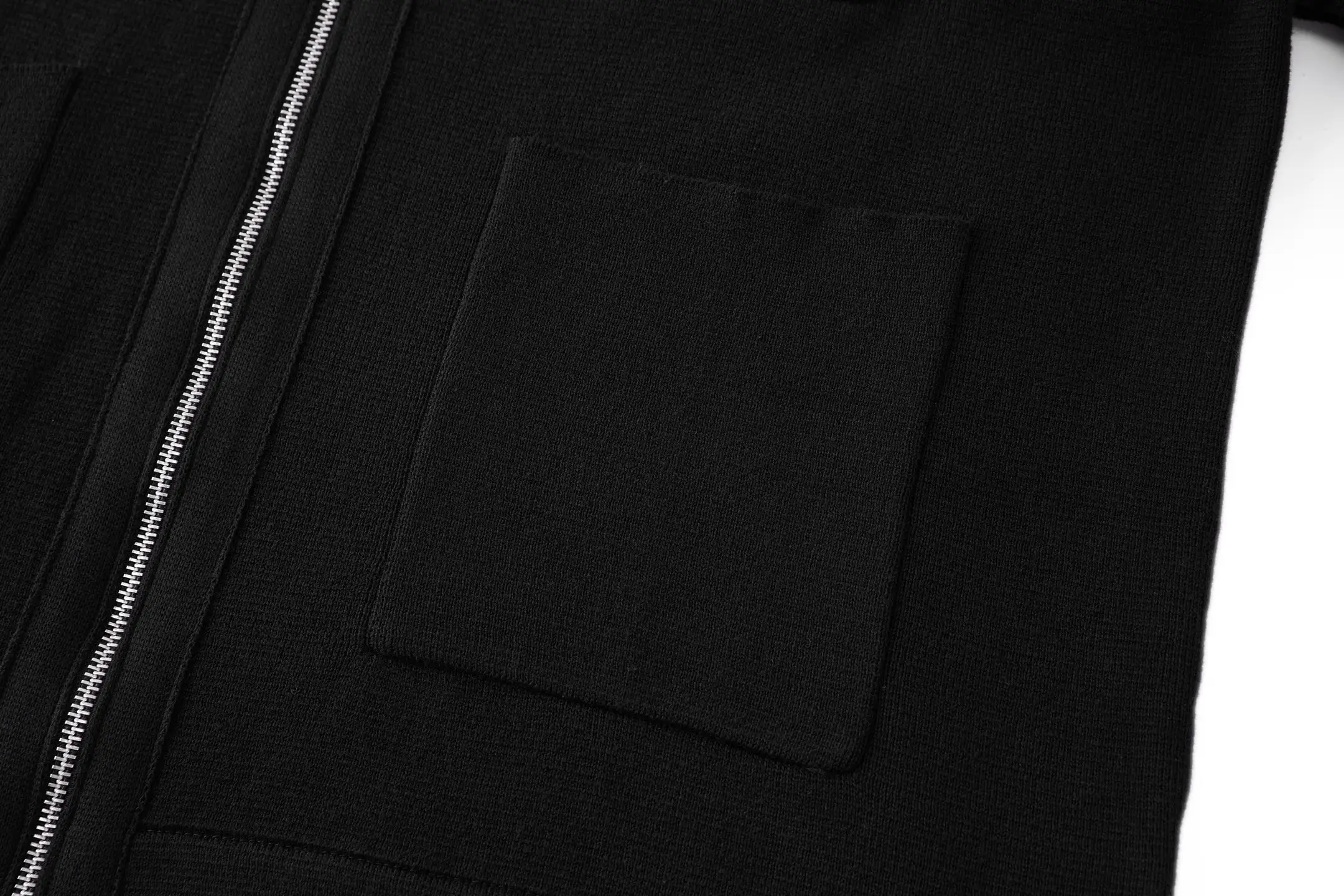 Moncler Leather-Trimmed Wool-Blend Zip-Up Cardigan D32519222 — view 9