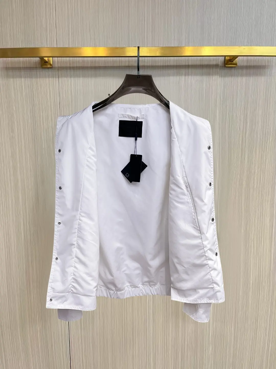 Logo-Plaque Technical Shell Jacket D33014459 — view 3