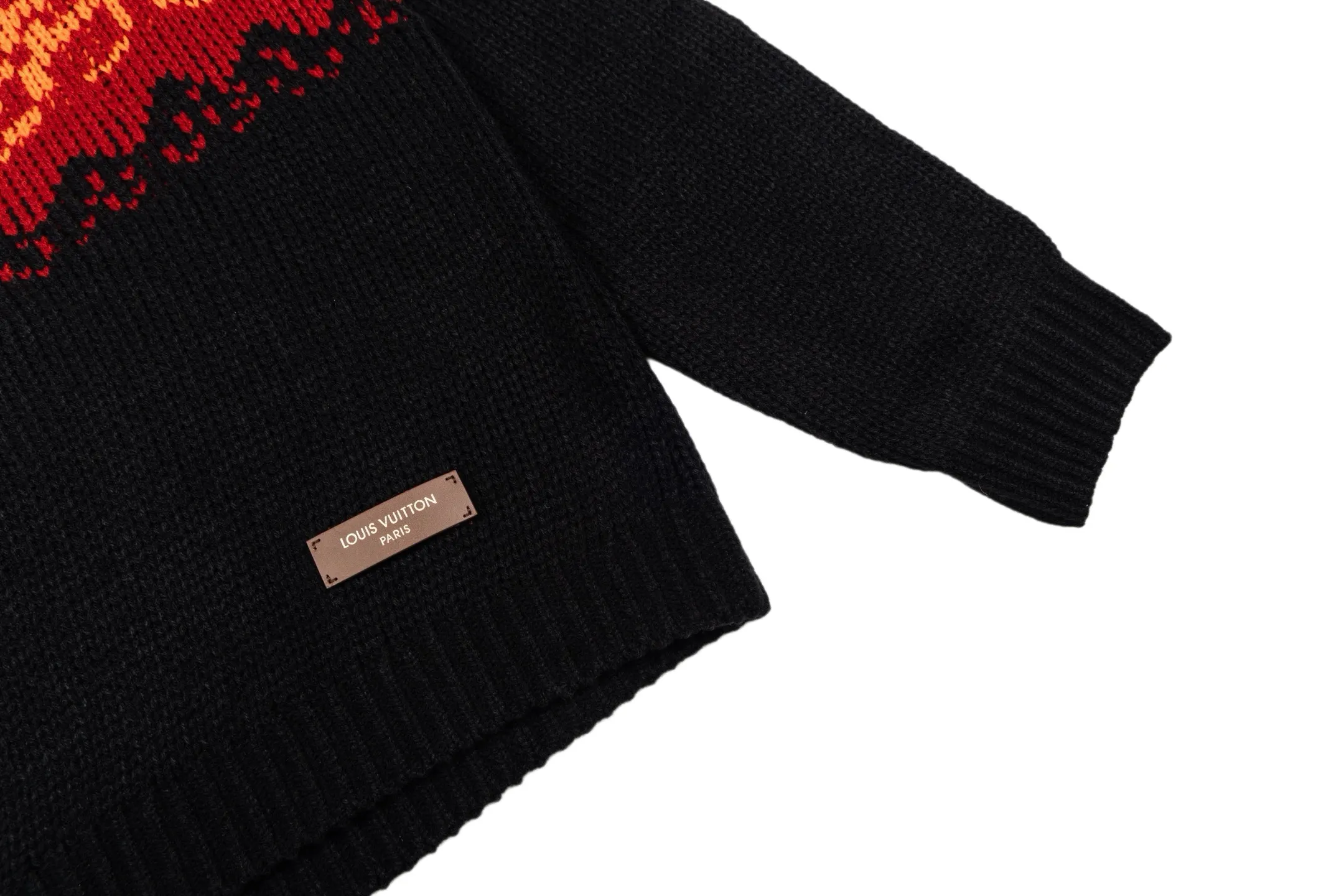 Volcano Fair Isle Gradient Wool Sweater D33021149 — view 6