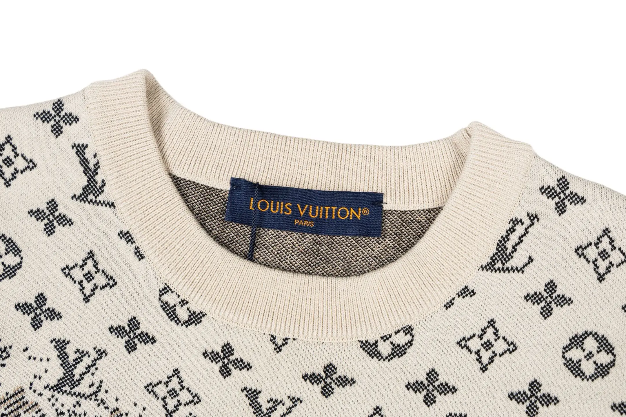 Monogram Gradient Wool-Silk Blend Sweater D33013801 — view 3