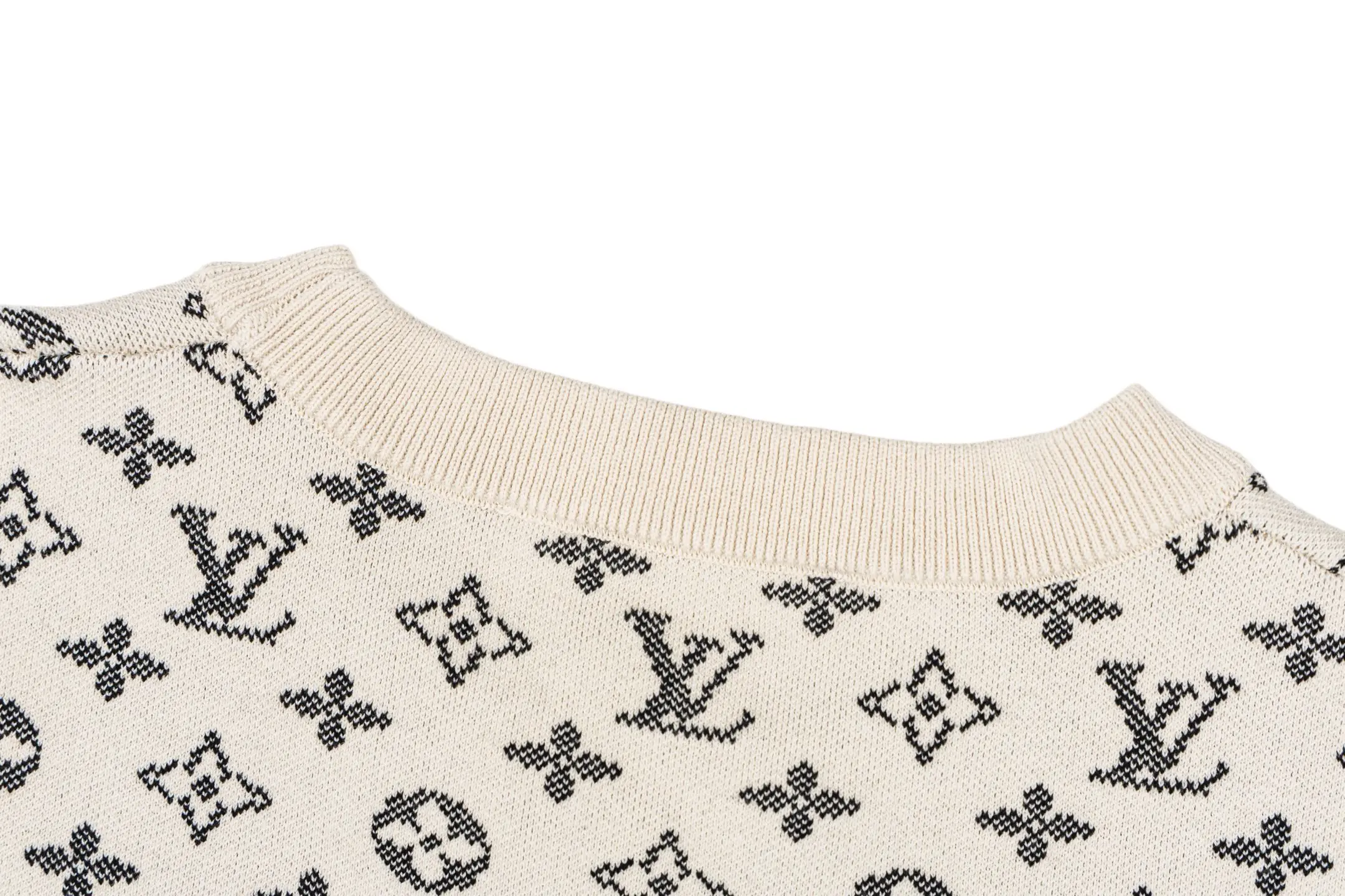 Monogram Gradient Wool-Silk Blend Sweater D33013801 — view 4