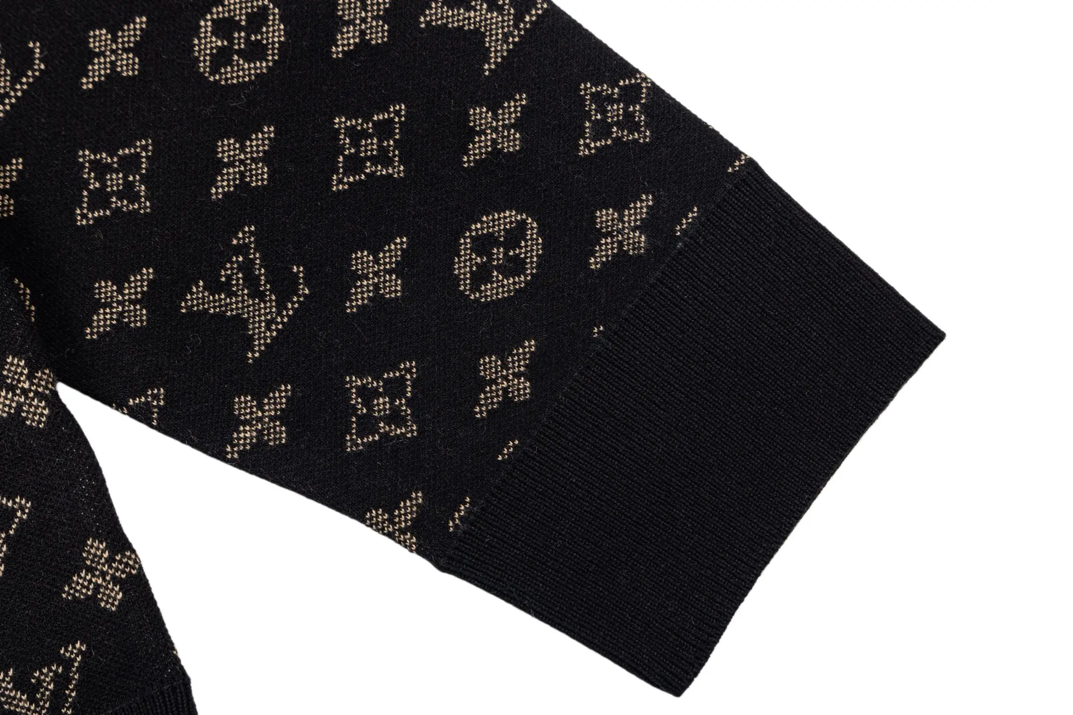 Monogram Gradient Wool-Silk Blend Sweater D33013801 — view 7
