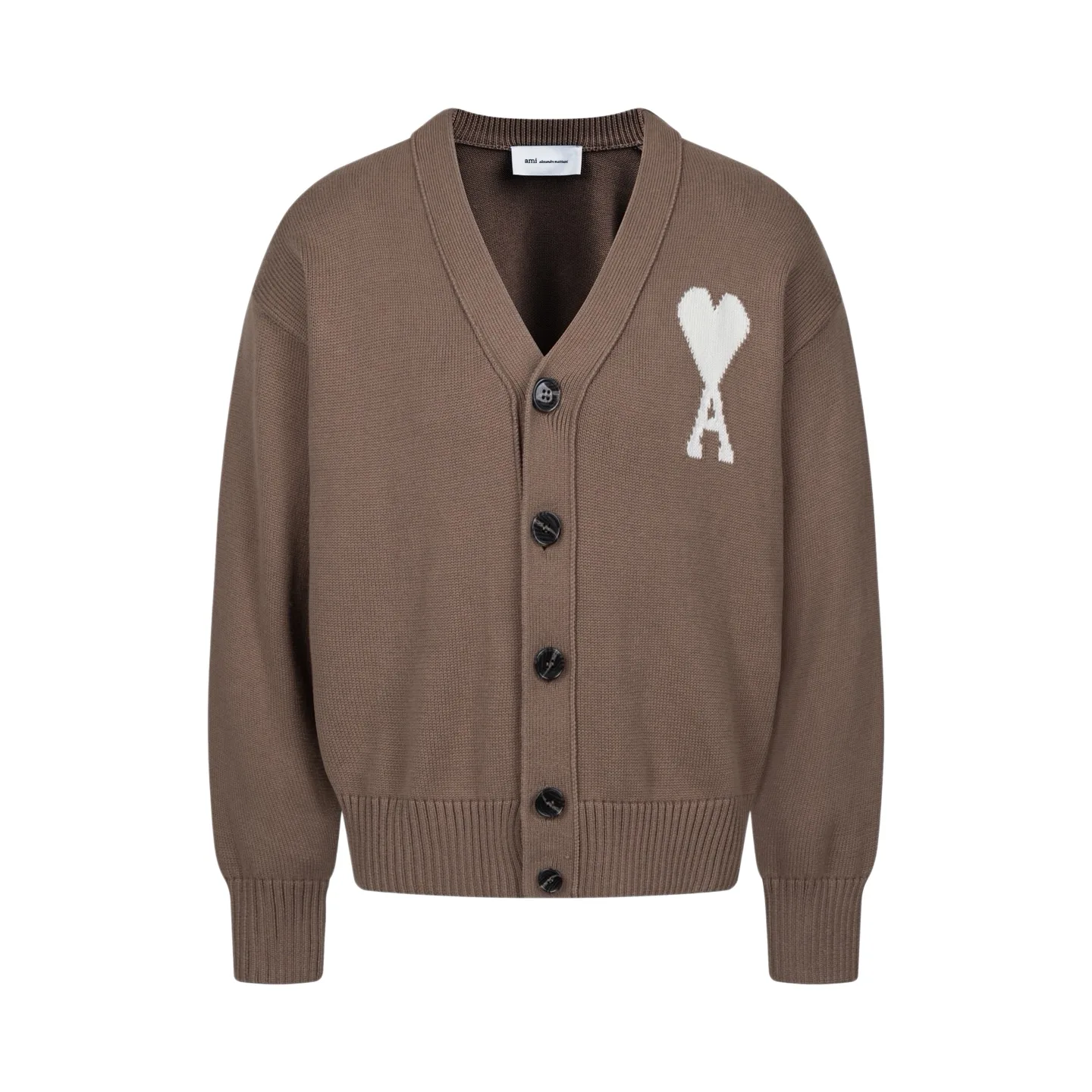 Ami de Coeur Wool V-Neck Cardigan D33021127