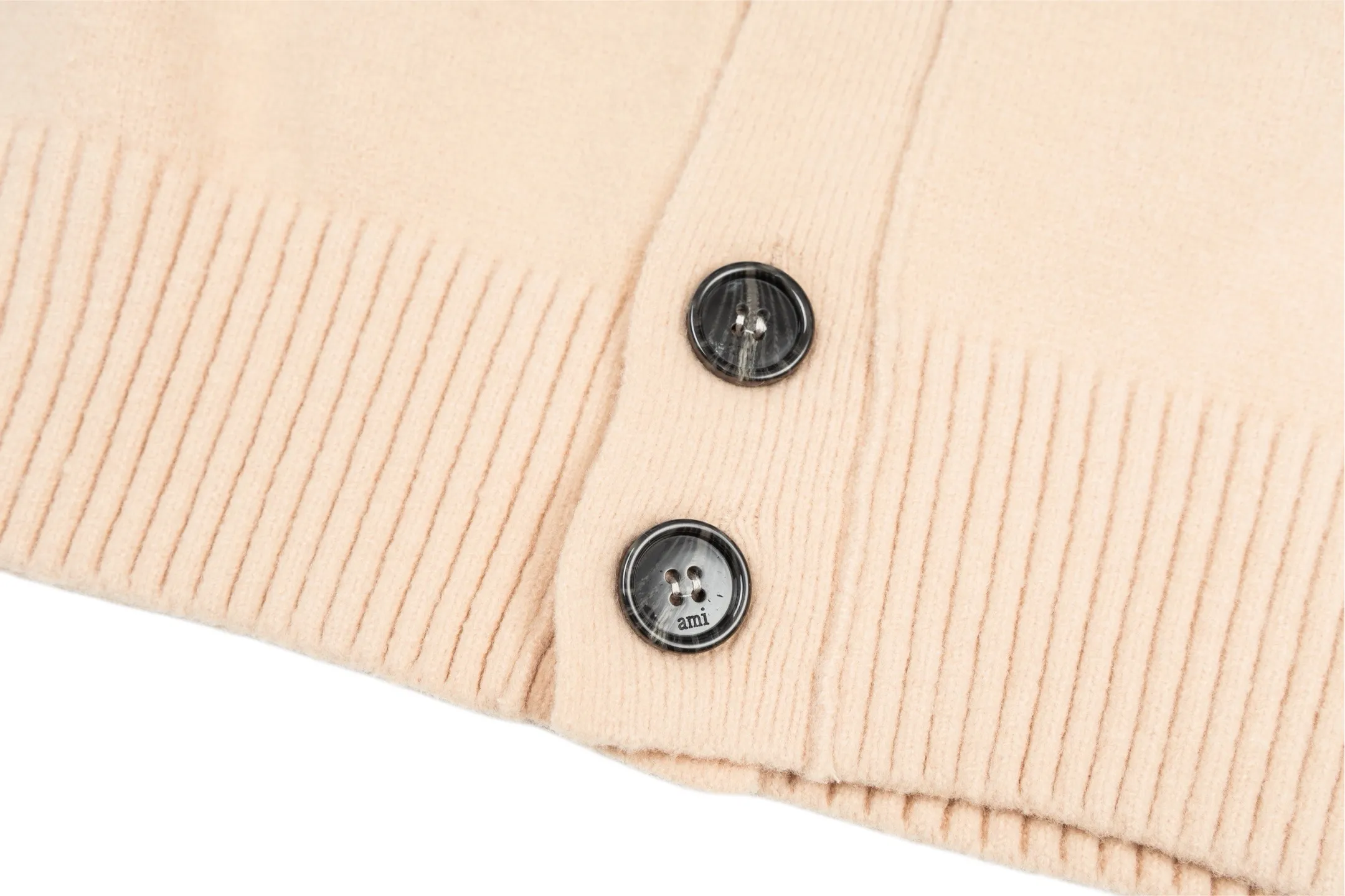 Ami de Coeur Alpaca-Blend V-Neck Cardigan D33021134 — view 8