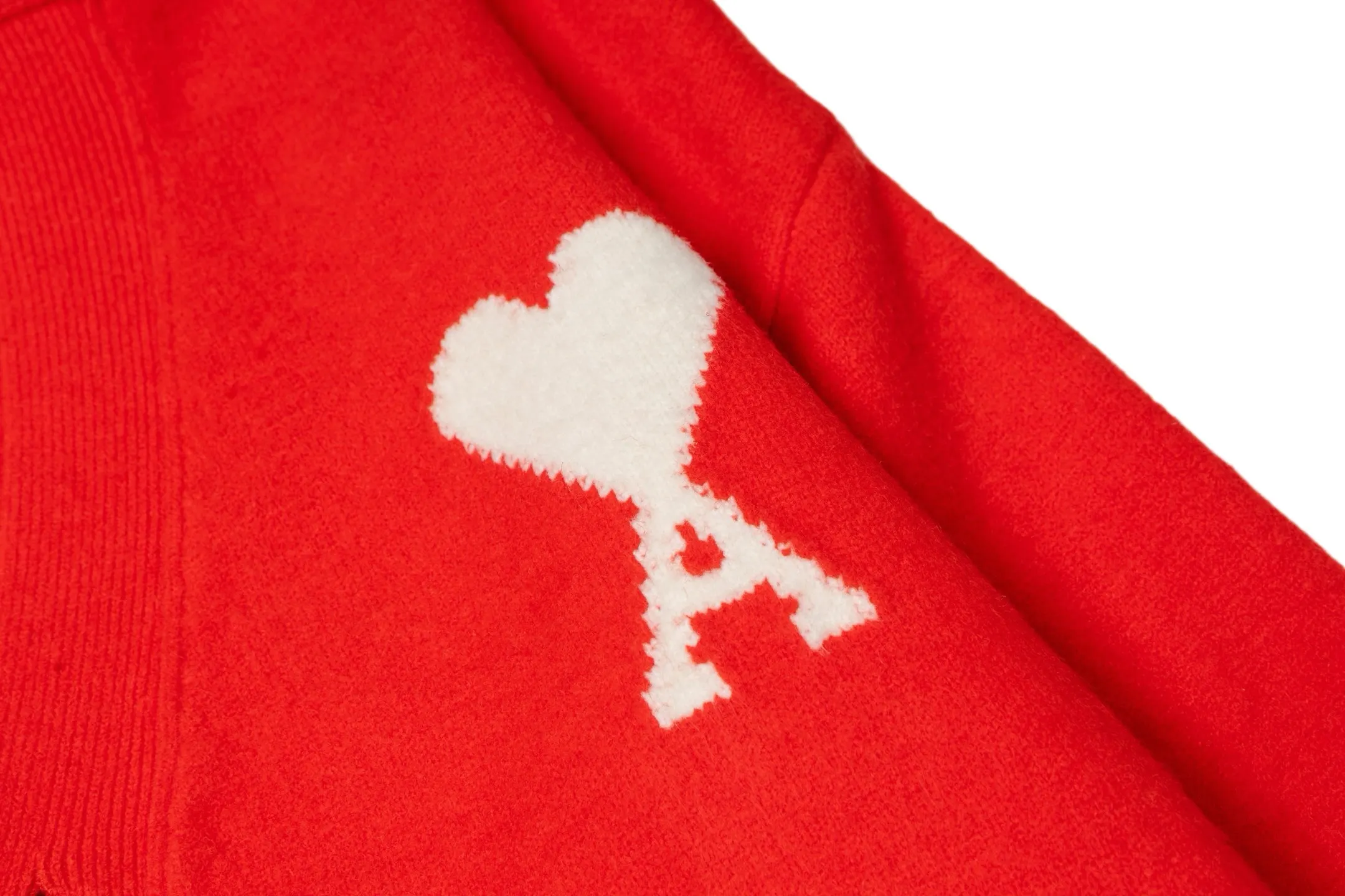 Ami de Coeur Intarsia V-Neck Cardigan D33021130 — view 5