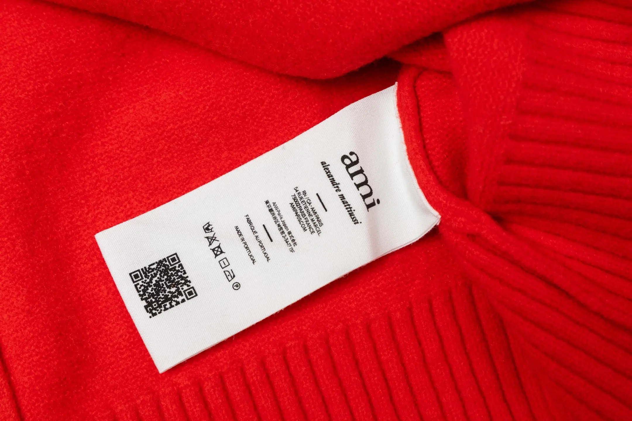 Ami de Coeur Intarsia V-Neck Cardigan D33021130 — view 9