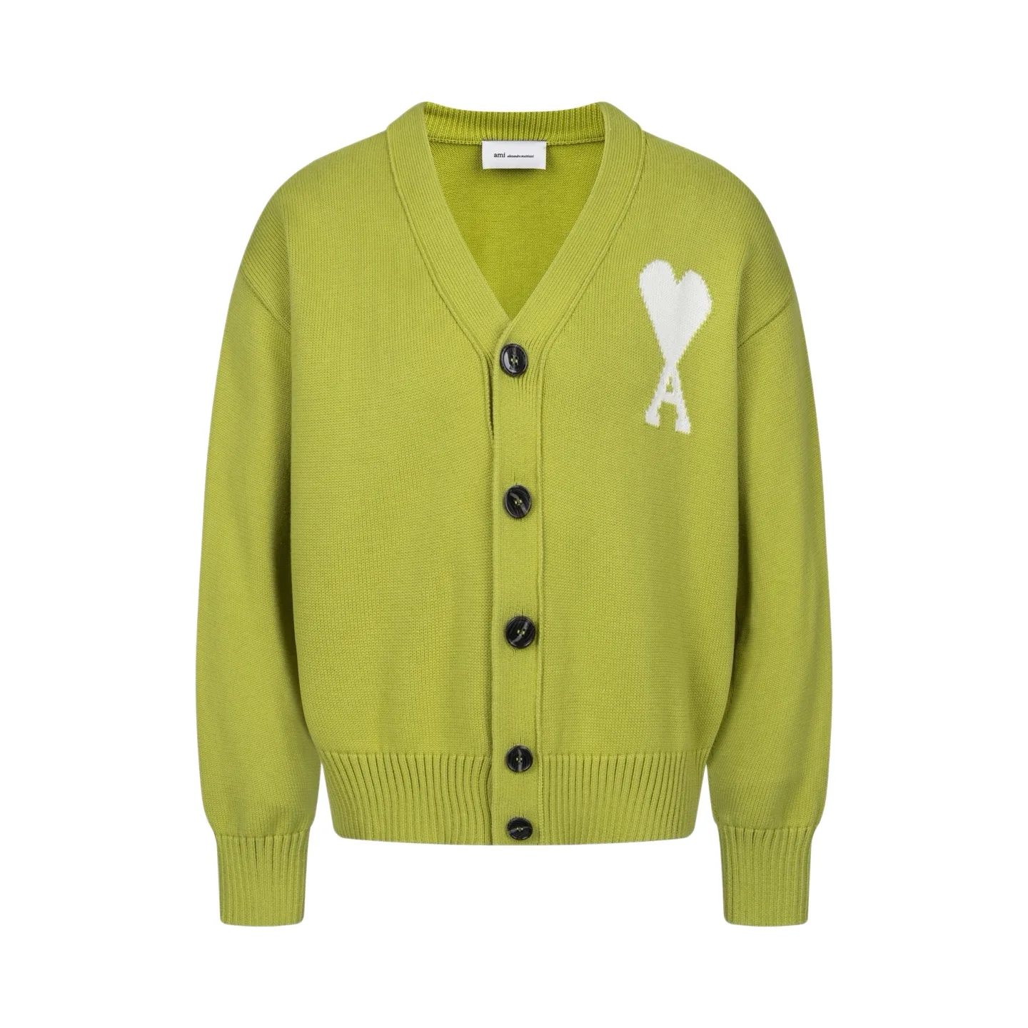 Ami de Coeur Intarsia Wool Cardigan D33021129