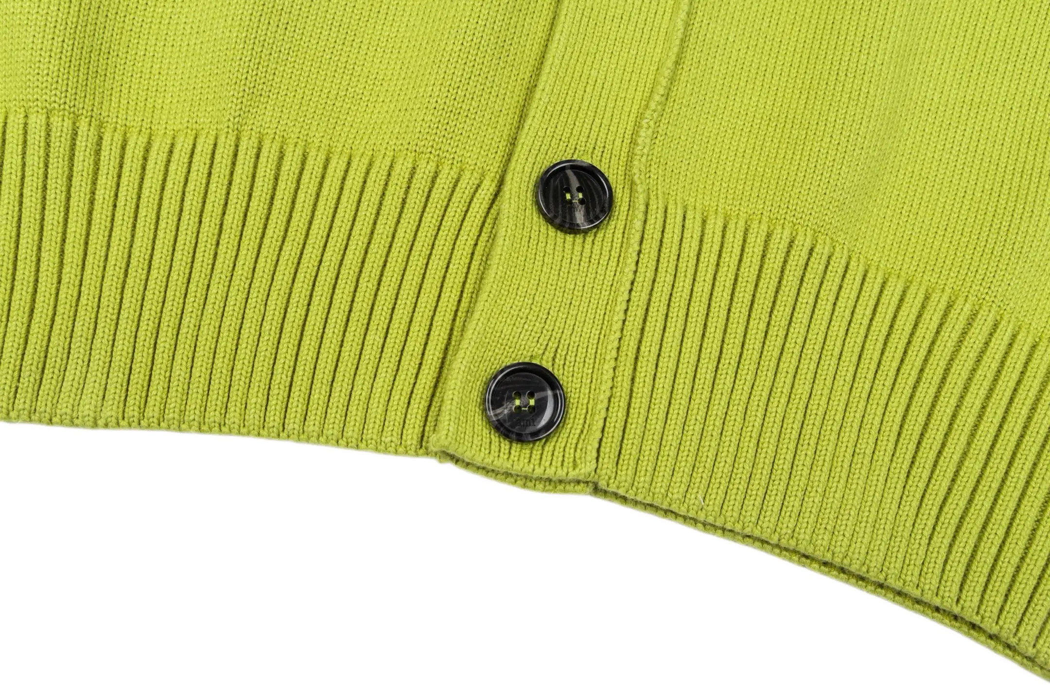 Ami de Coeur Intarsia Wool Cardigan D33021129 — view 8