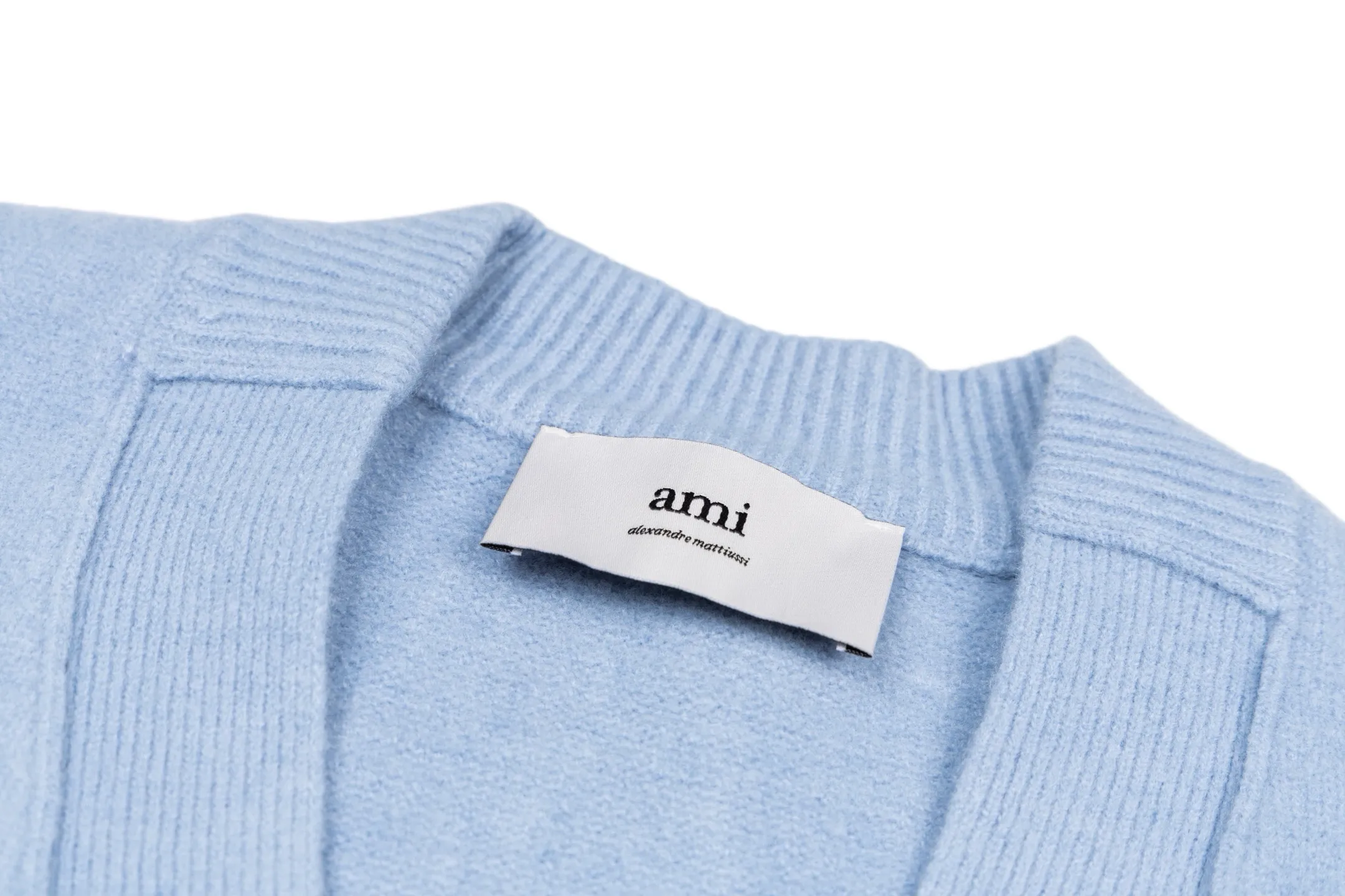 Ami de Coeur Alpaca-Blend V-Neck Cardigan D33021133 — view 3