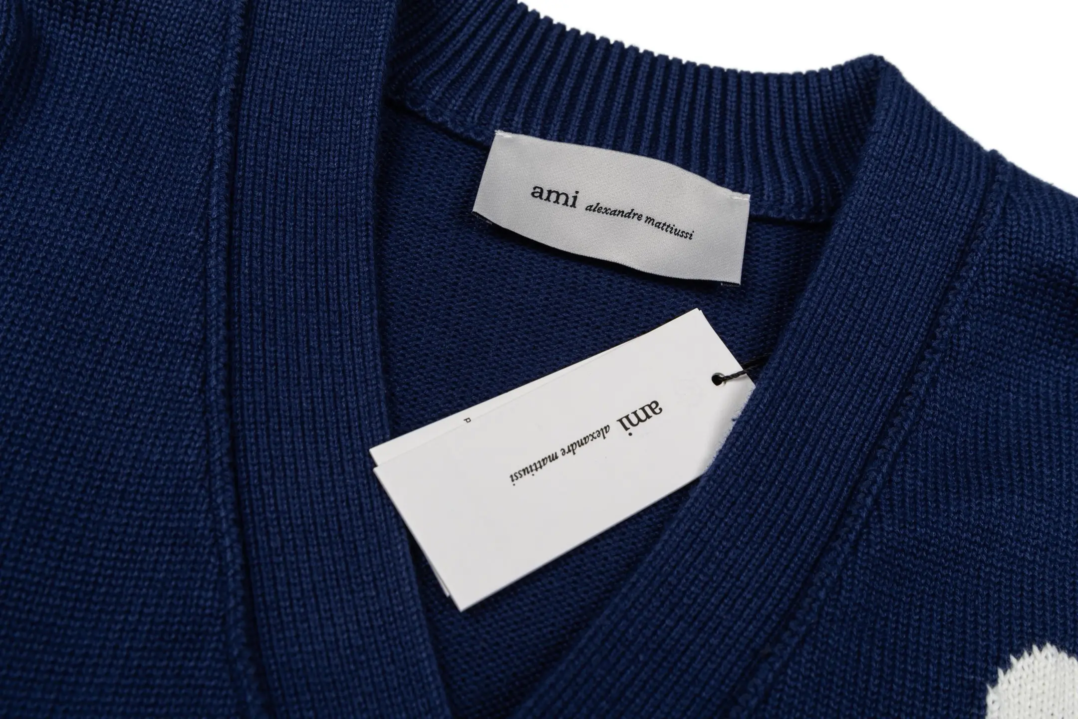 Ami de Coeur Wool V-Neck Cardigan D33021128 — view 3