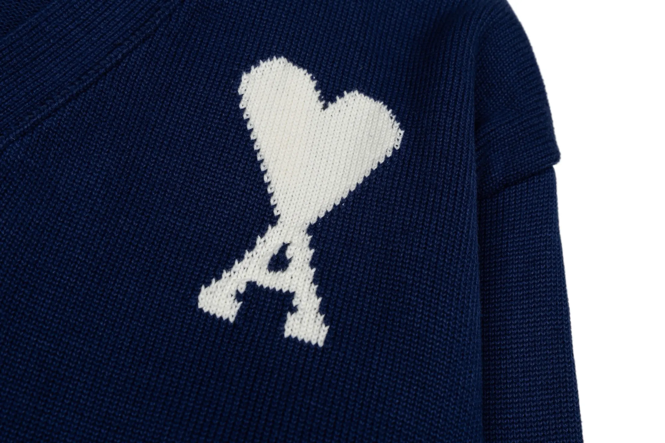Ami de Coeur Wool V-Neck Cardigan D33021128 — view 5