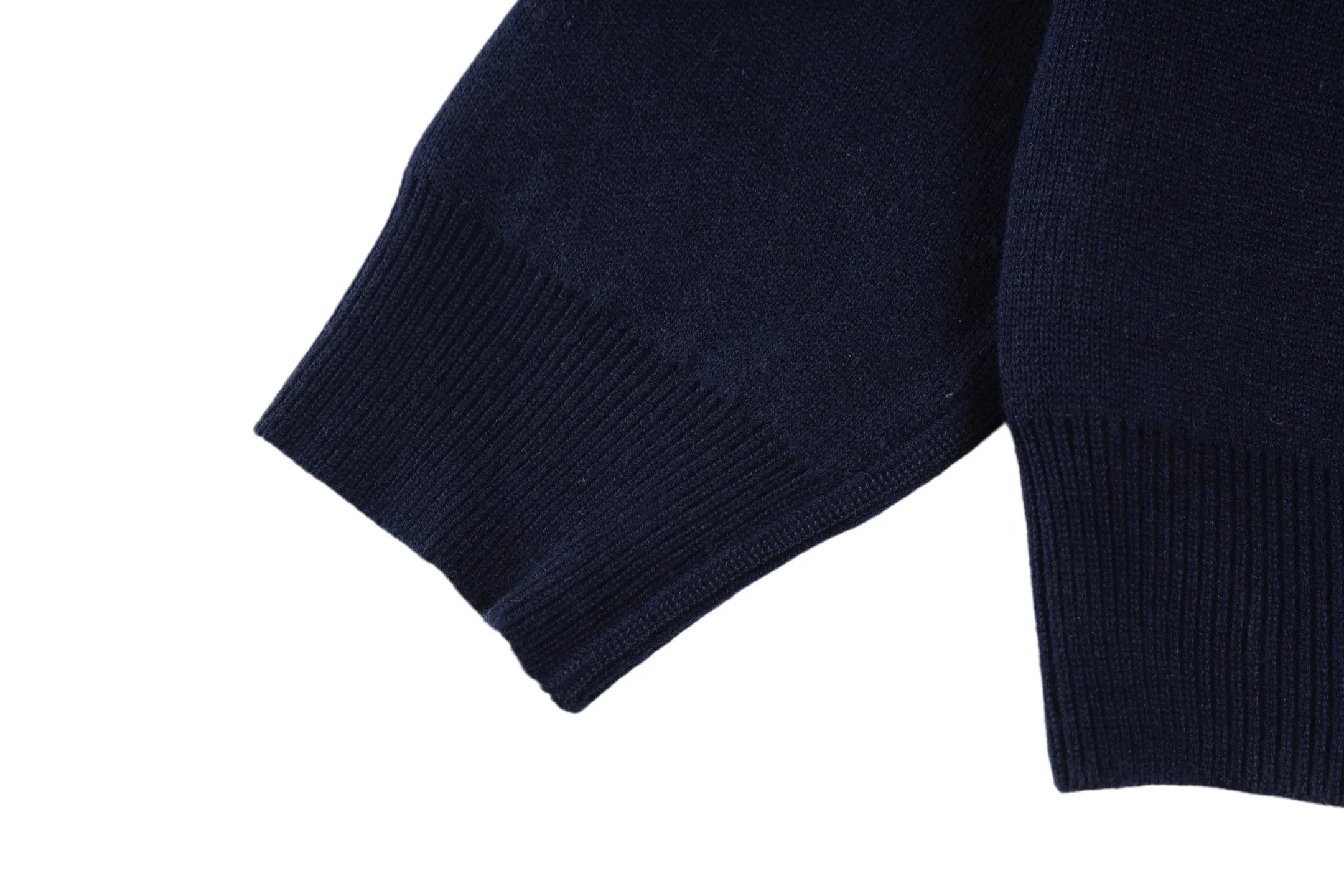Reversible Oblique Cashmere-Blend Knit Hoodie D33021214 — view 7
