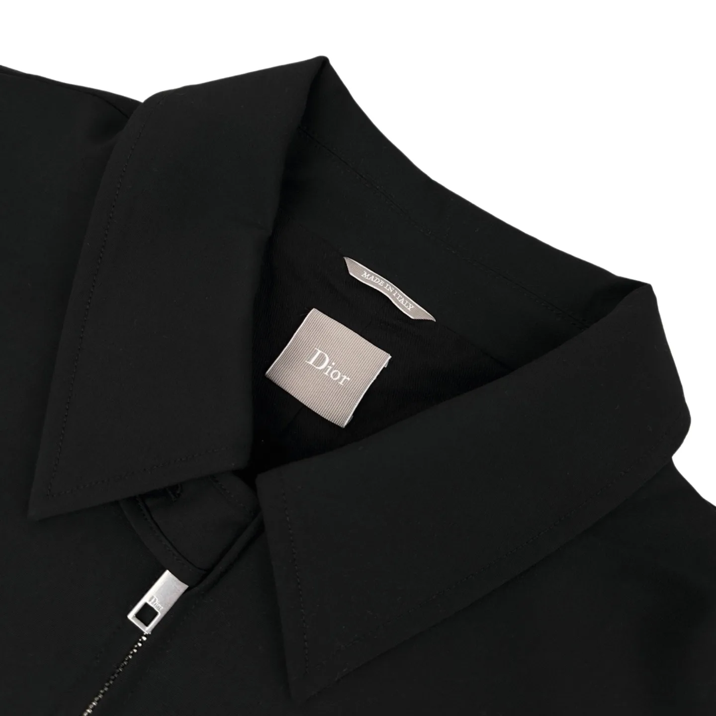 Dior Wool Zip-Up Harrington Jacket D33021013 — view 3