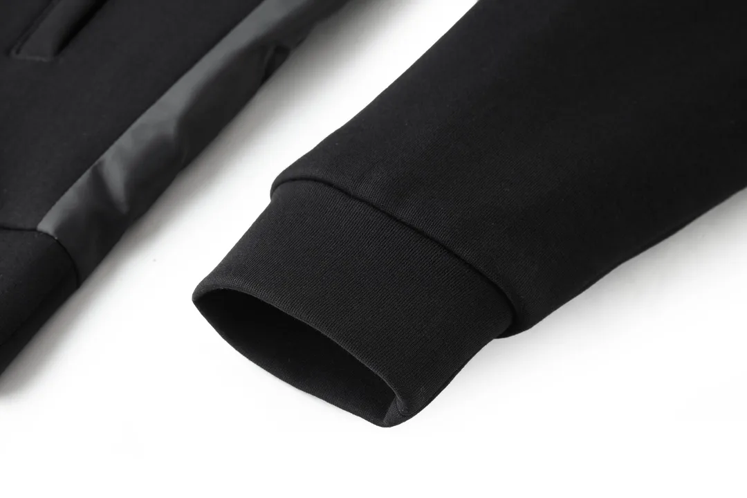 Nylon-Trimmed Mercerized Cotton Zip-Up Jacket D33021080 — view 7