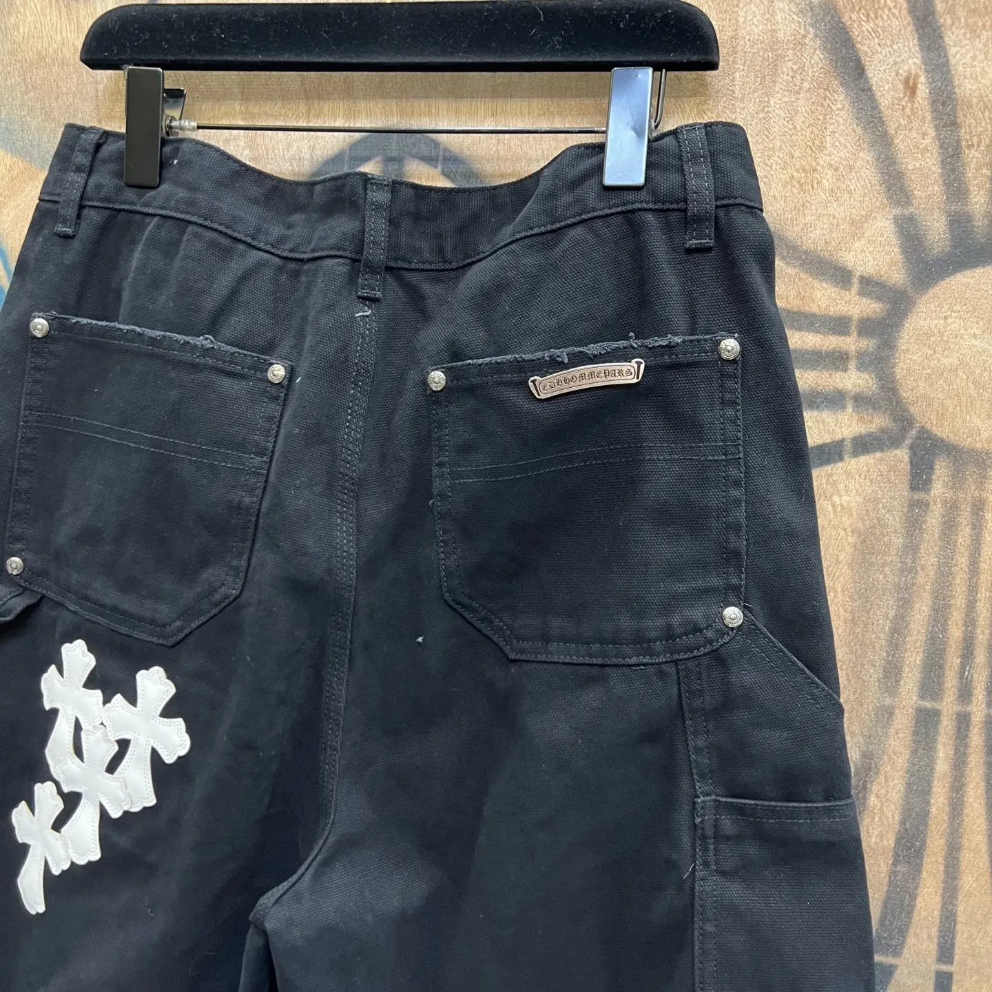 Cross-Patch Remake Denim Shorts D33014158 — view 8