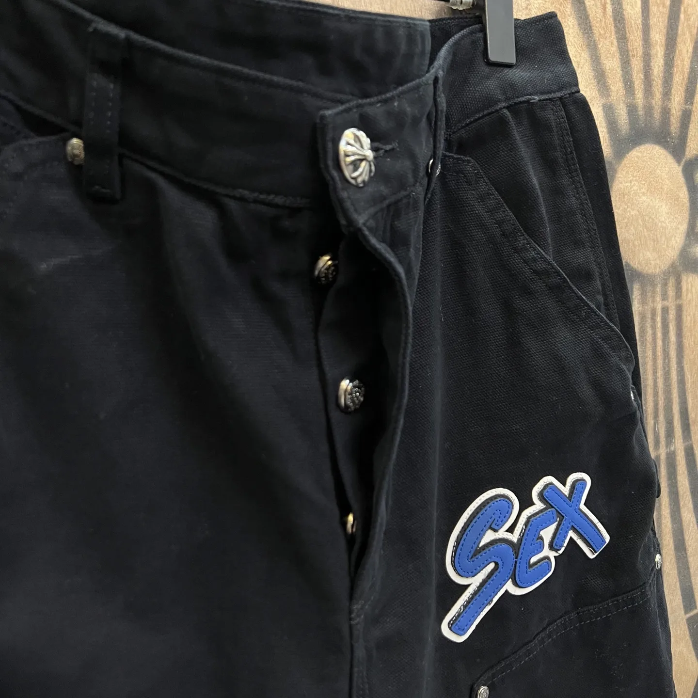 Chrome Hearts Remake Denim Carpenter Shorts D33014152 — view 7