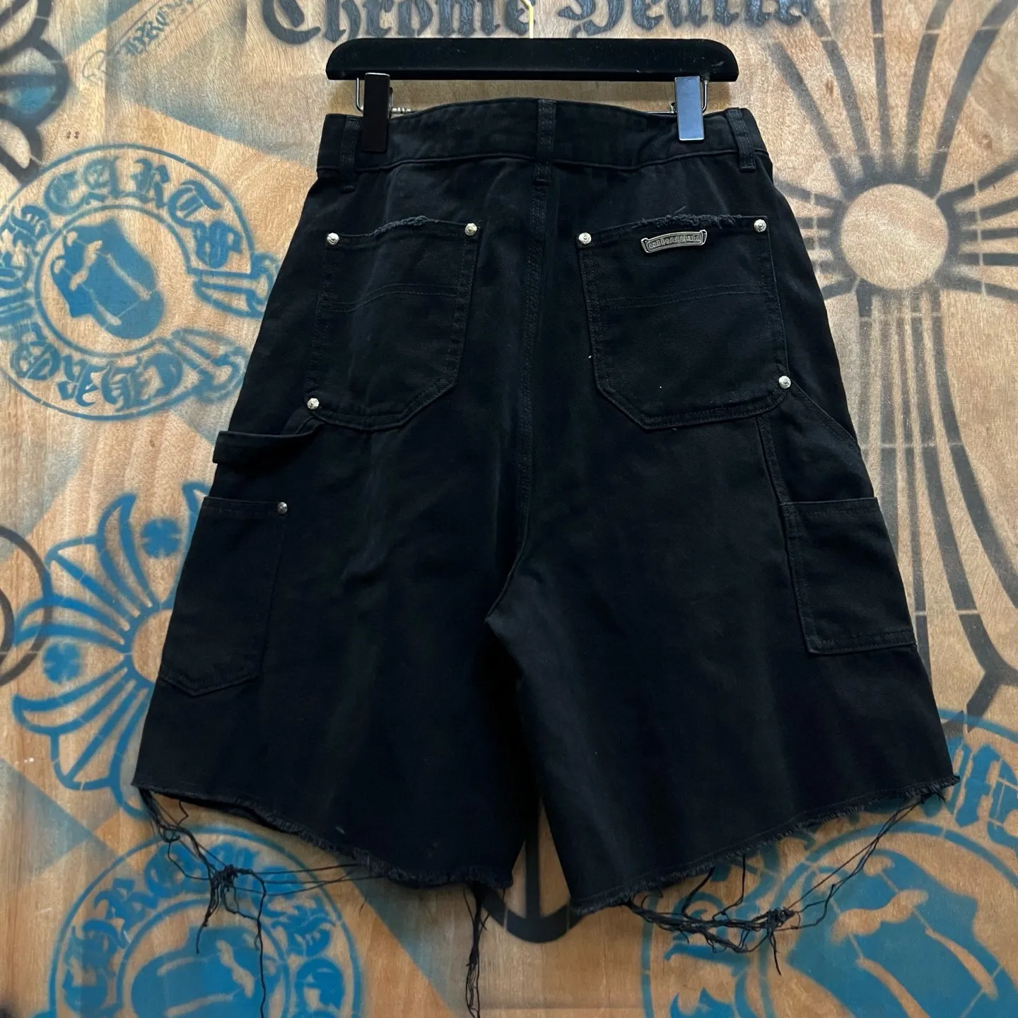 Chrome Hearts Remake Denim Carpenter Shorts D33014141 — view 2