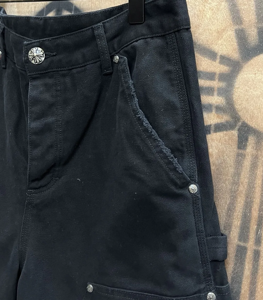 Chrome Hearts Remake Denim Carpenter Shorts D33014141 — view 4