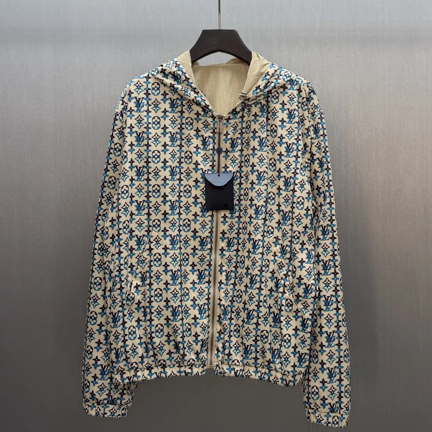 Reversible Monogram Overlap Windbreaker D33014179 — view 2