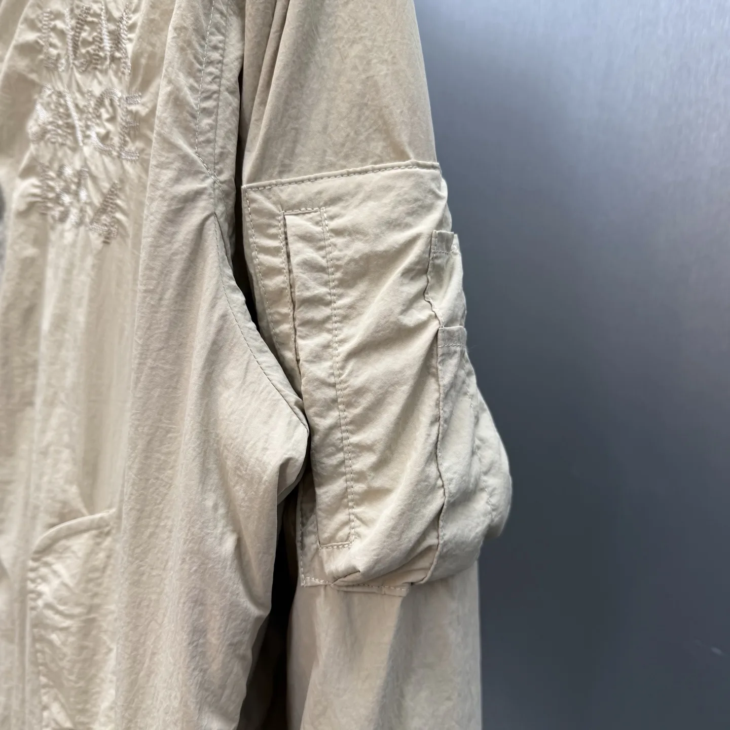 Reversible Monogram Overlap Windbreaker D33014179 — view 6